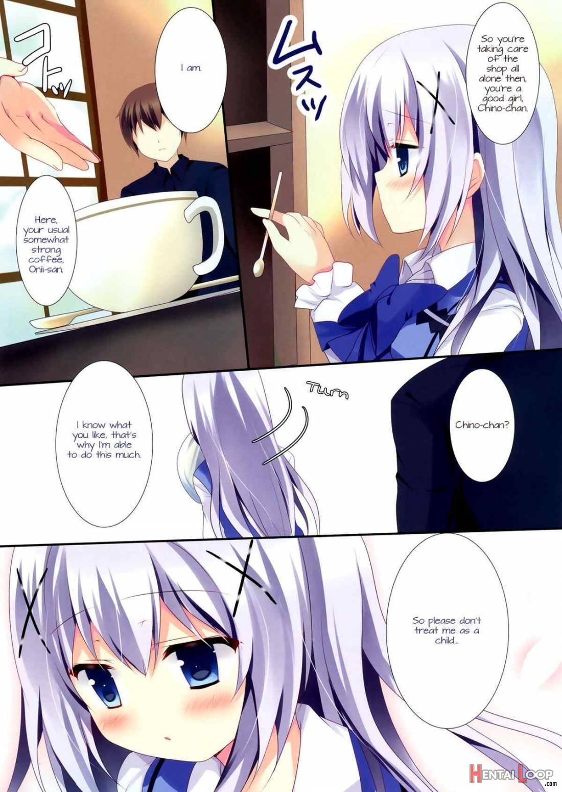 Chino-chan Ni Onii-san Te Iwaretai! page 4