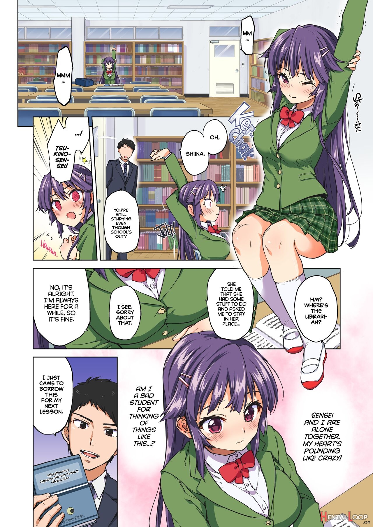 Chizuru-chan Kaihatsu Nikki Zenpen ~kataomoichuu No Sensei No Tame, Chuunen Kyoushi Ni Hamerareru Junjou Yuutousei~ - Colorized page 9