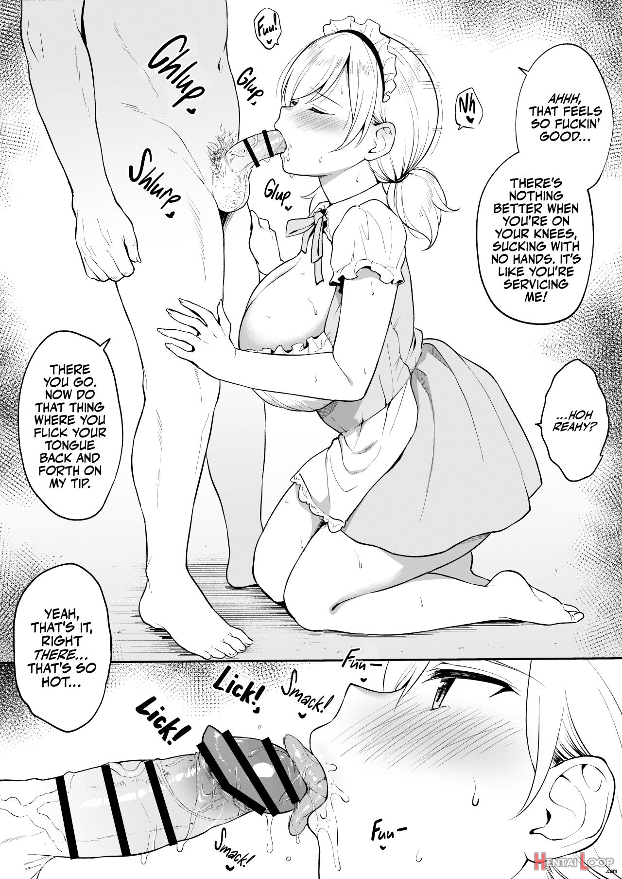 Cosplay Sex With My Best Friend's Little Sister Who's Wearing A Maid Outfit From Donki page 4