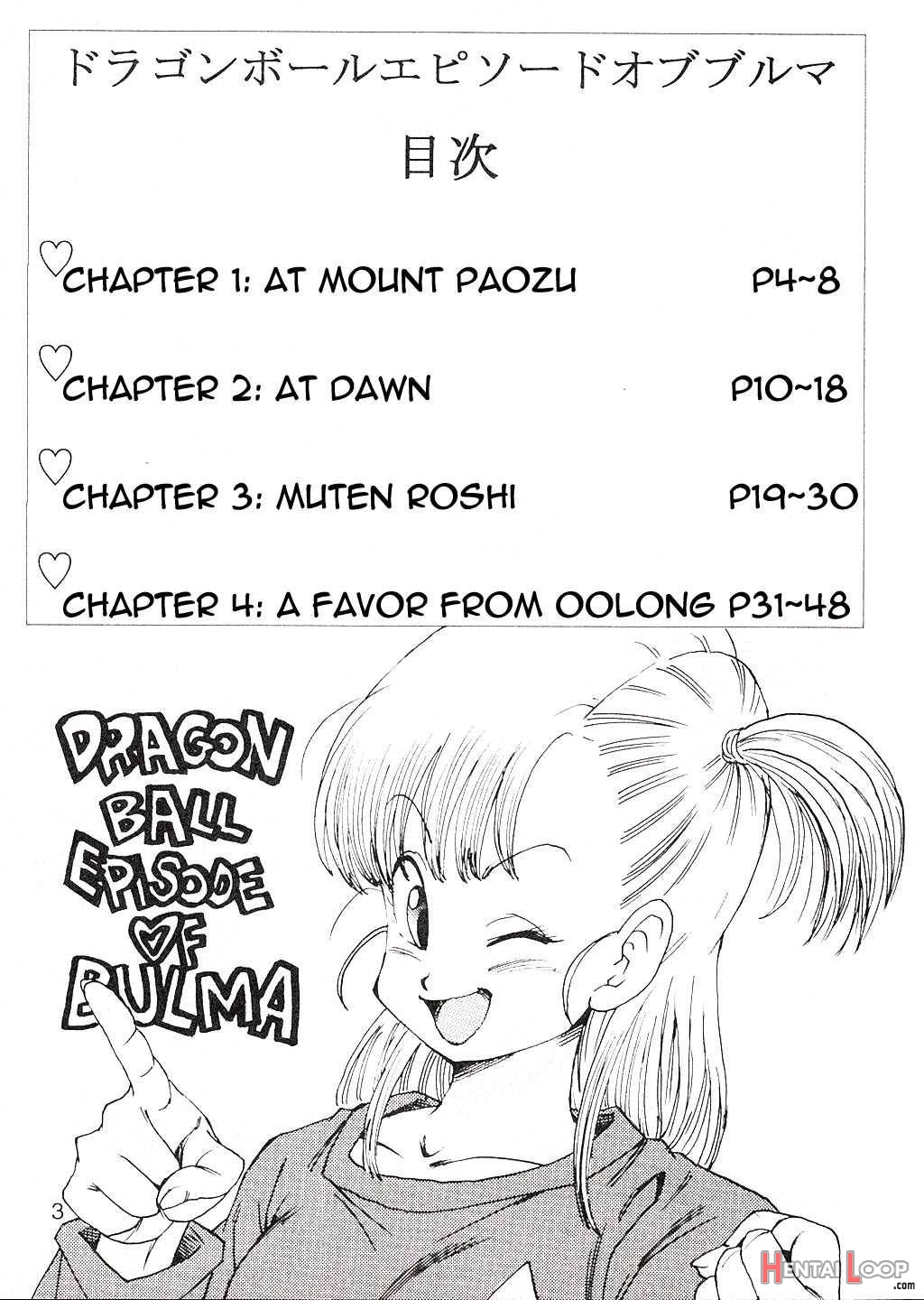 Dragon Ball Eb 1 - Episode Of Bulma page 4