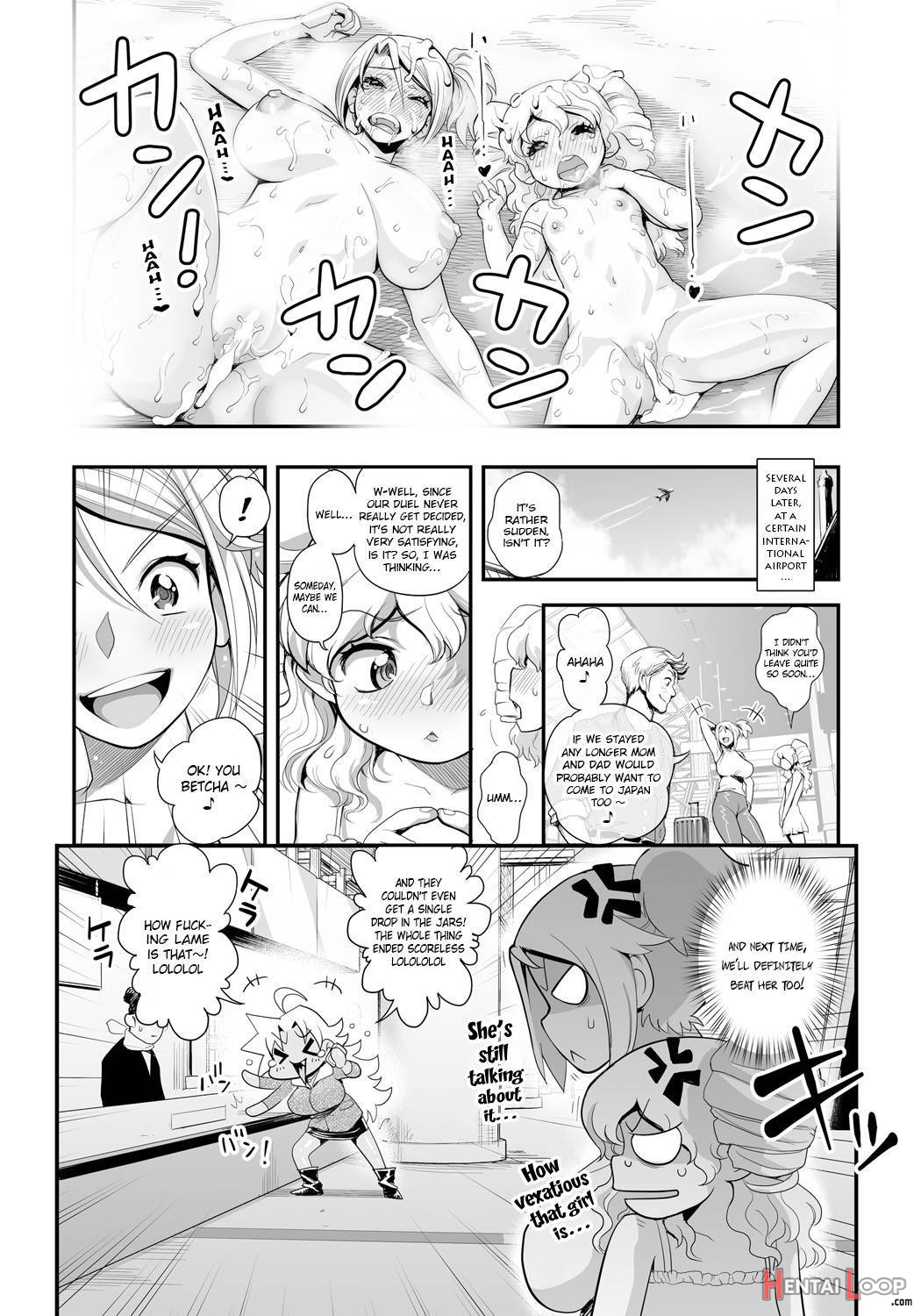 Energy Kyo-ka!! ~bakunyuu Jk. Gachizeme Hatsujouchuu!~ Ex02: Choujou Erowres "leona Vs Sherry"! Sokushaku Fresh Dirty Ranbu!! page 18