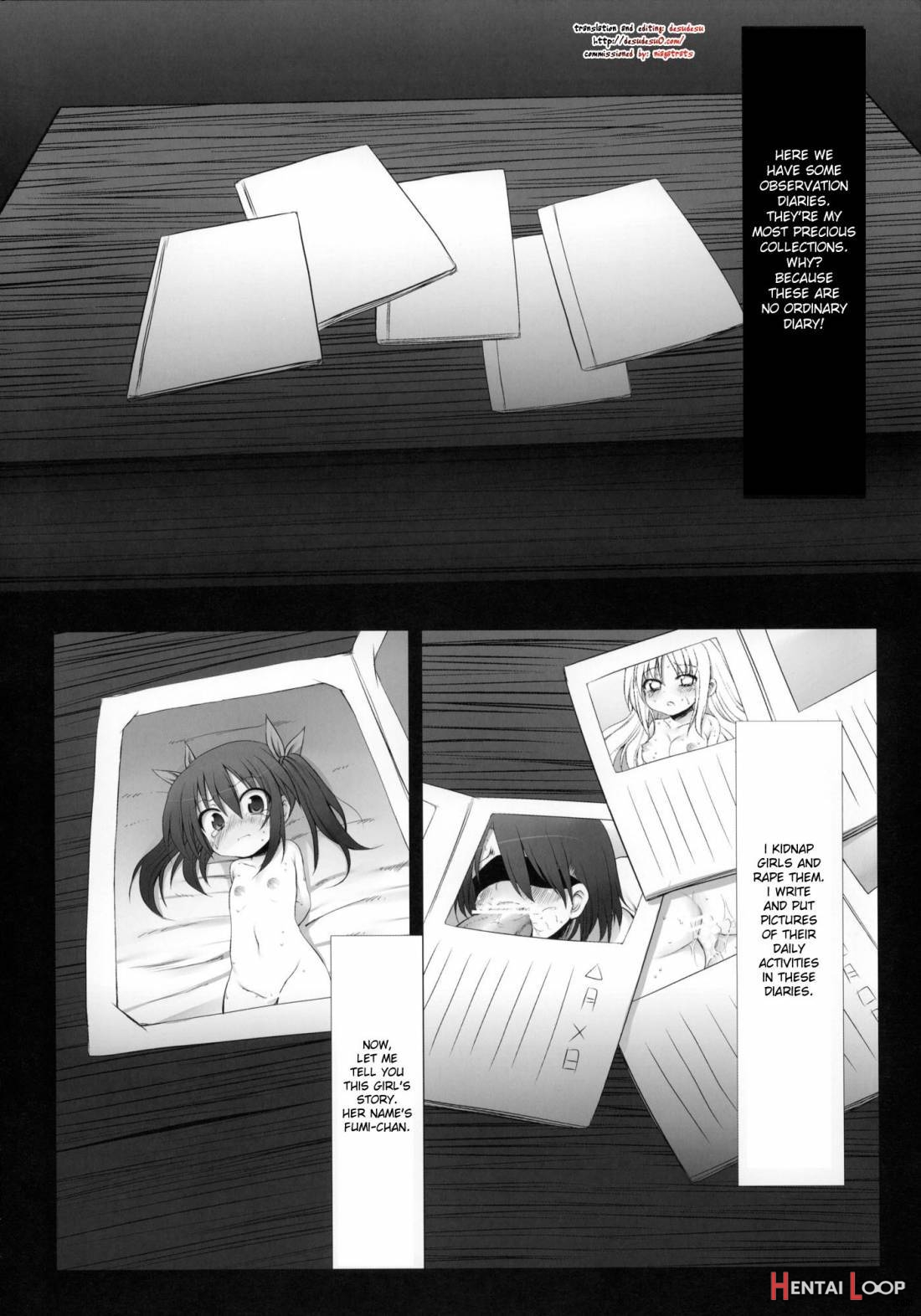 Fumi-chan No Kansatsu Nikki (jou) page 2