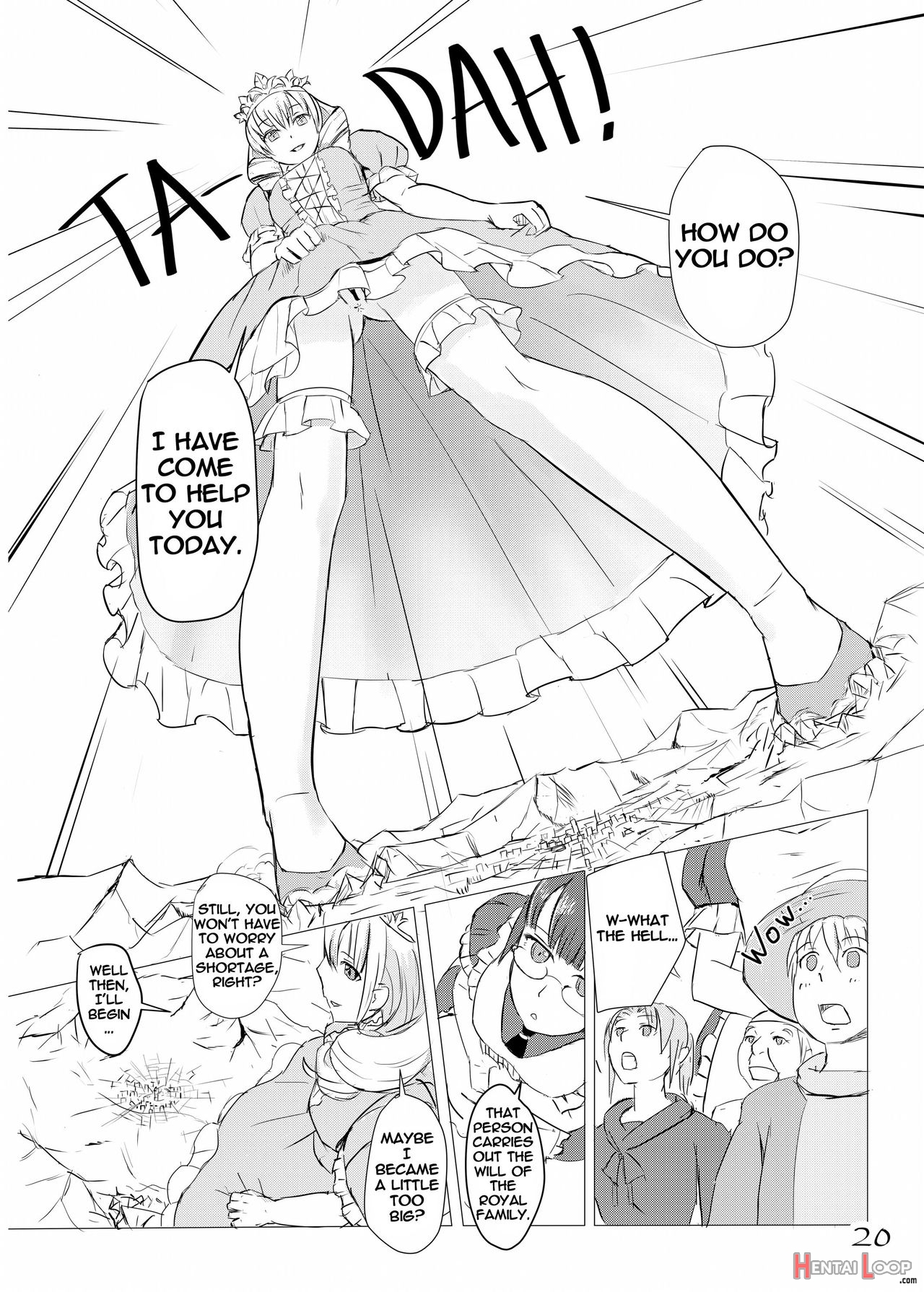 Giantess Princess Scat page 2