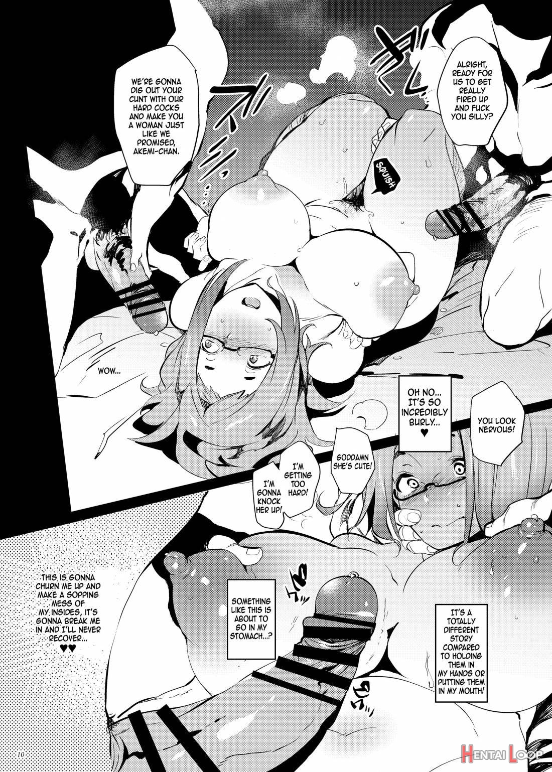 Gokujou Kusozako Busumesu Manko page 9