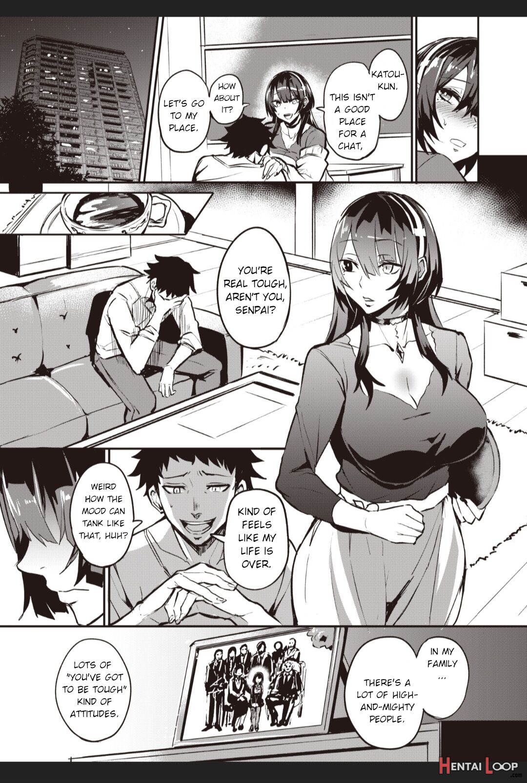 Haikei, Anal Vampire Senpai - Kouhen page 13