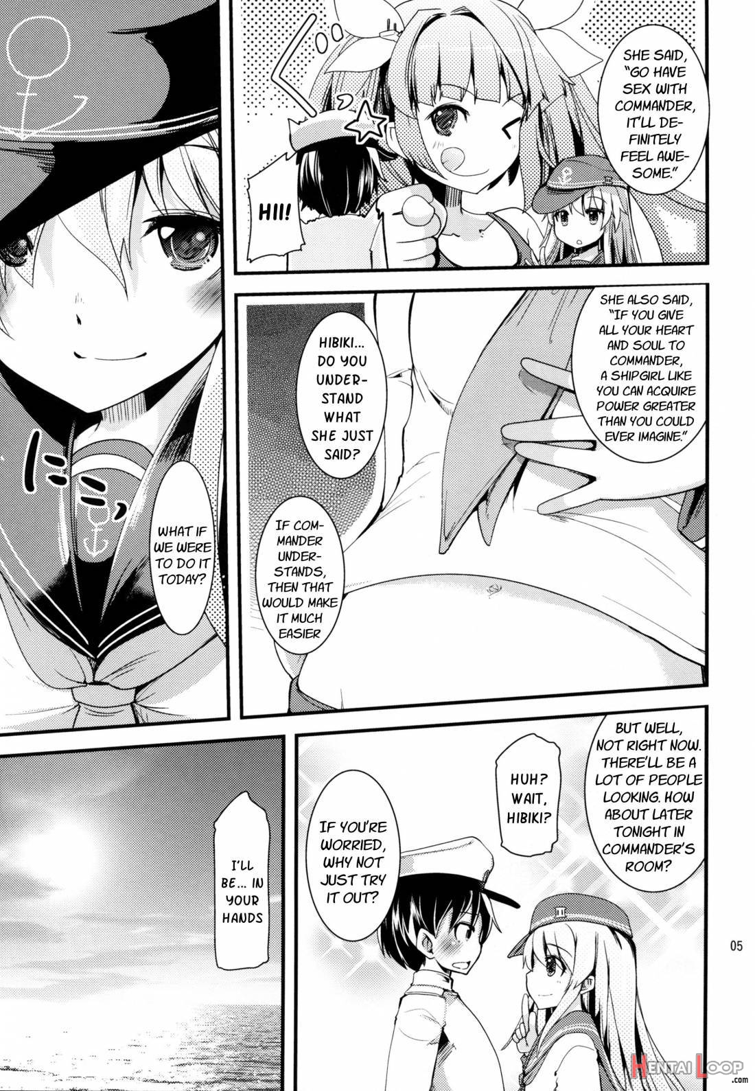 Hajimete Hibiki page 4