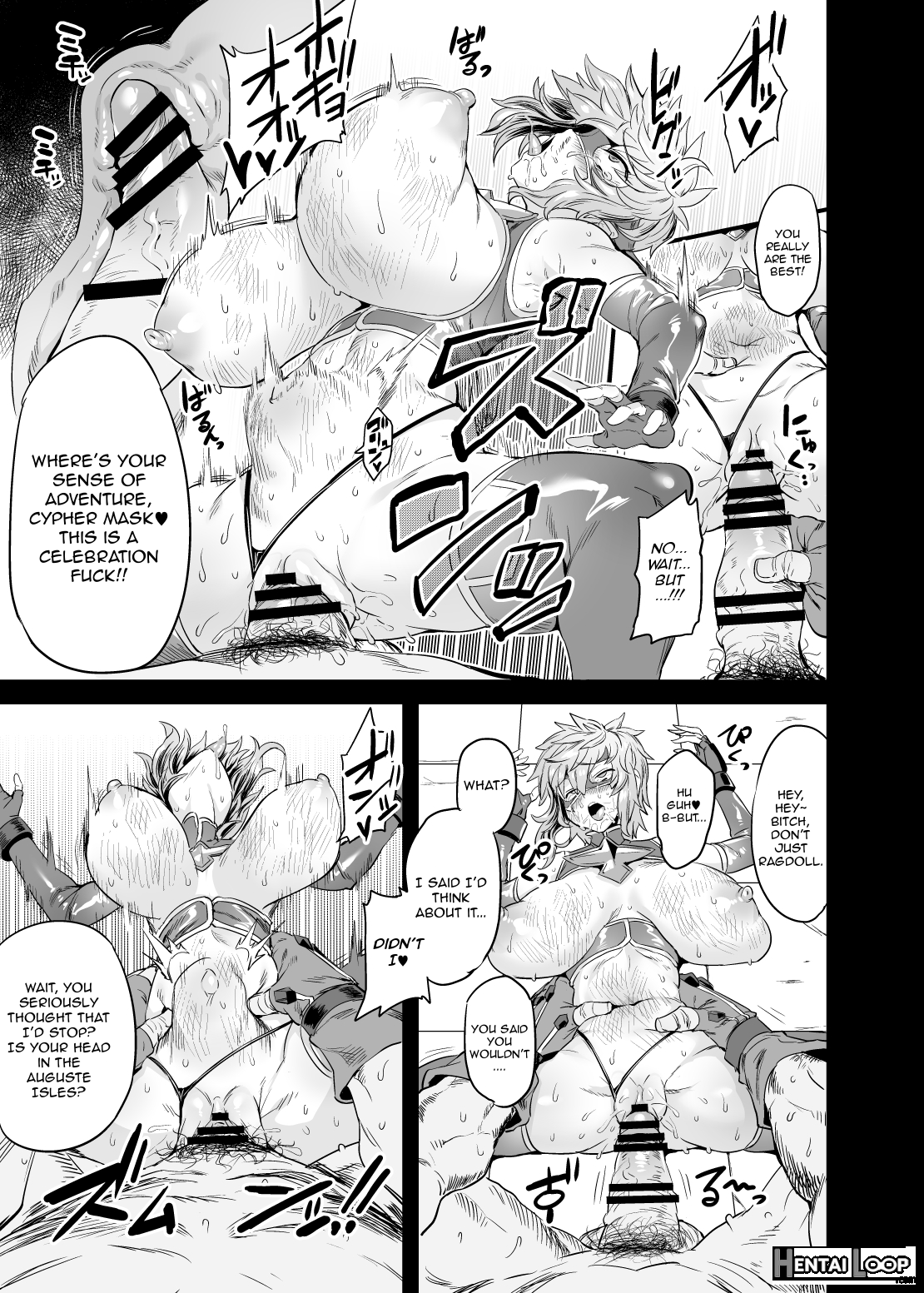 Hentai Ts Wrestler Gran page 18