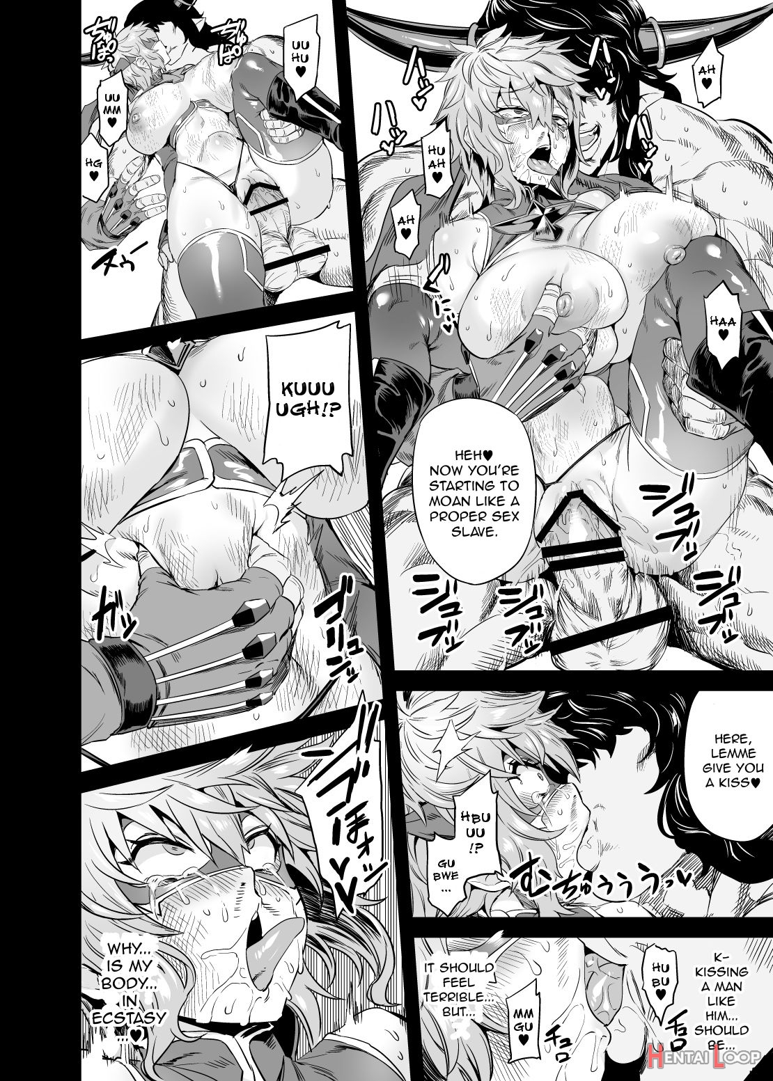 Hentai Ts Wrestler Gran page 19