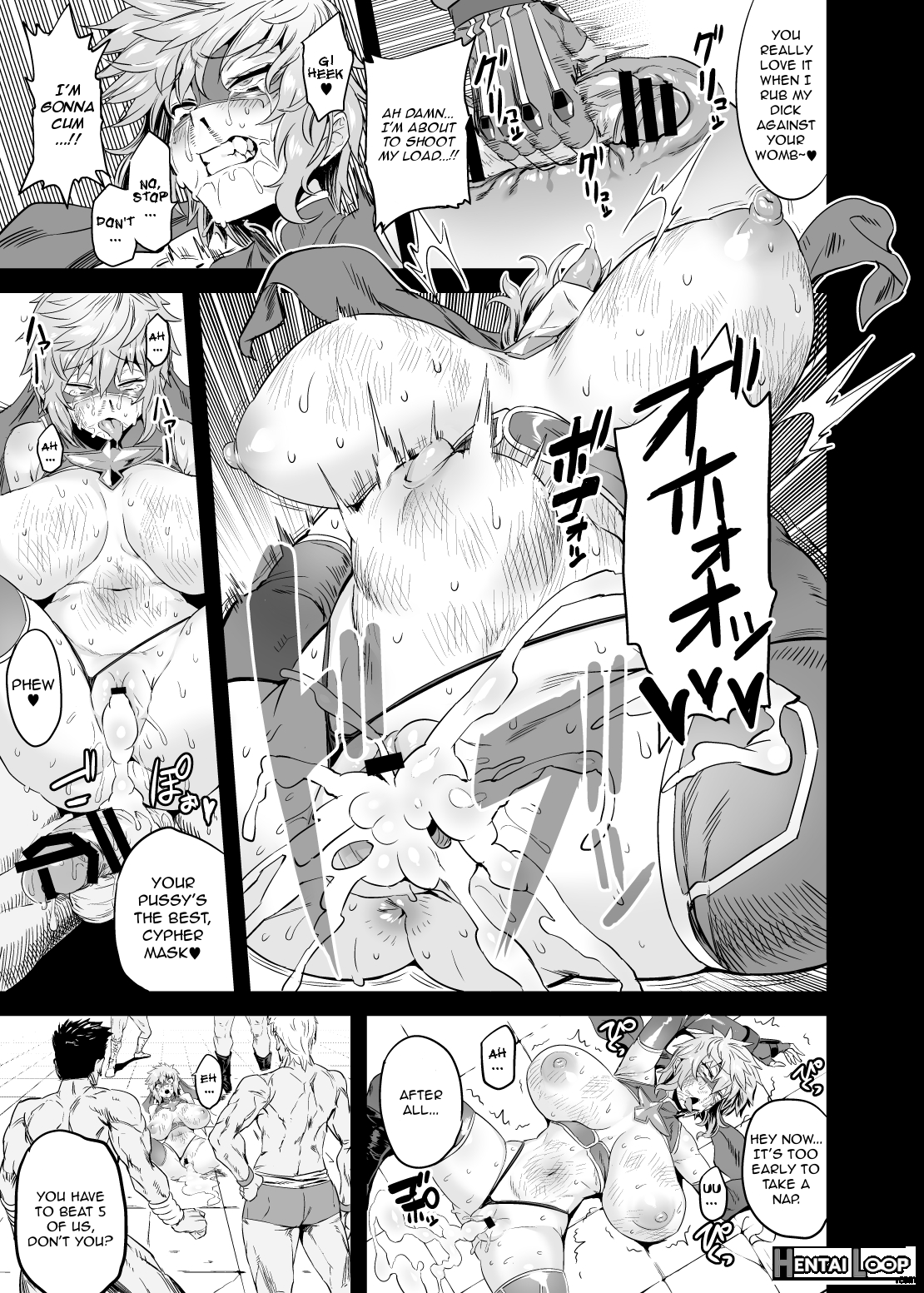 Hentai Ts Wrestler Gran page 20