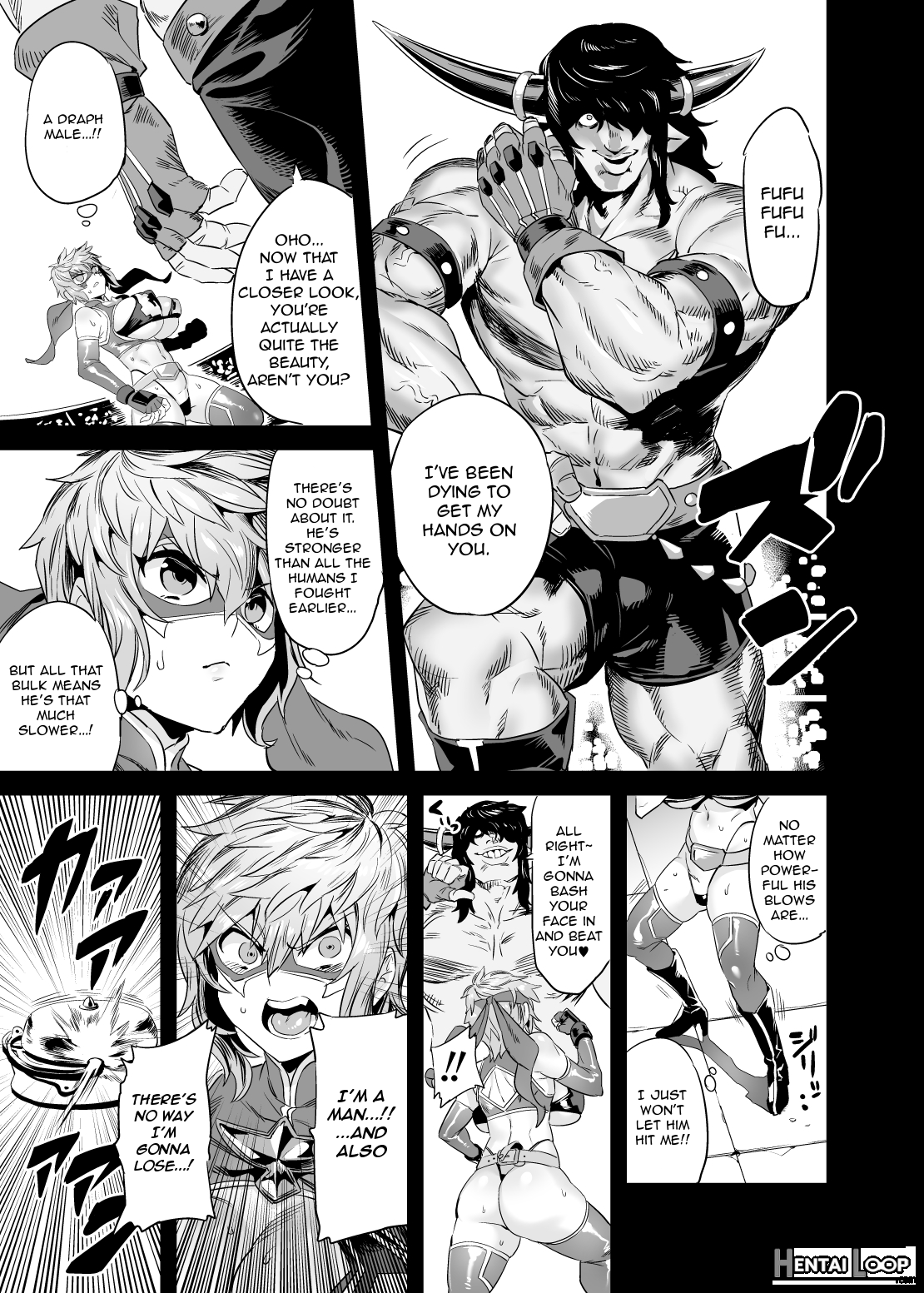 Hentai Ts Wrestler Gran page 8