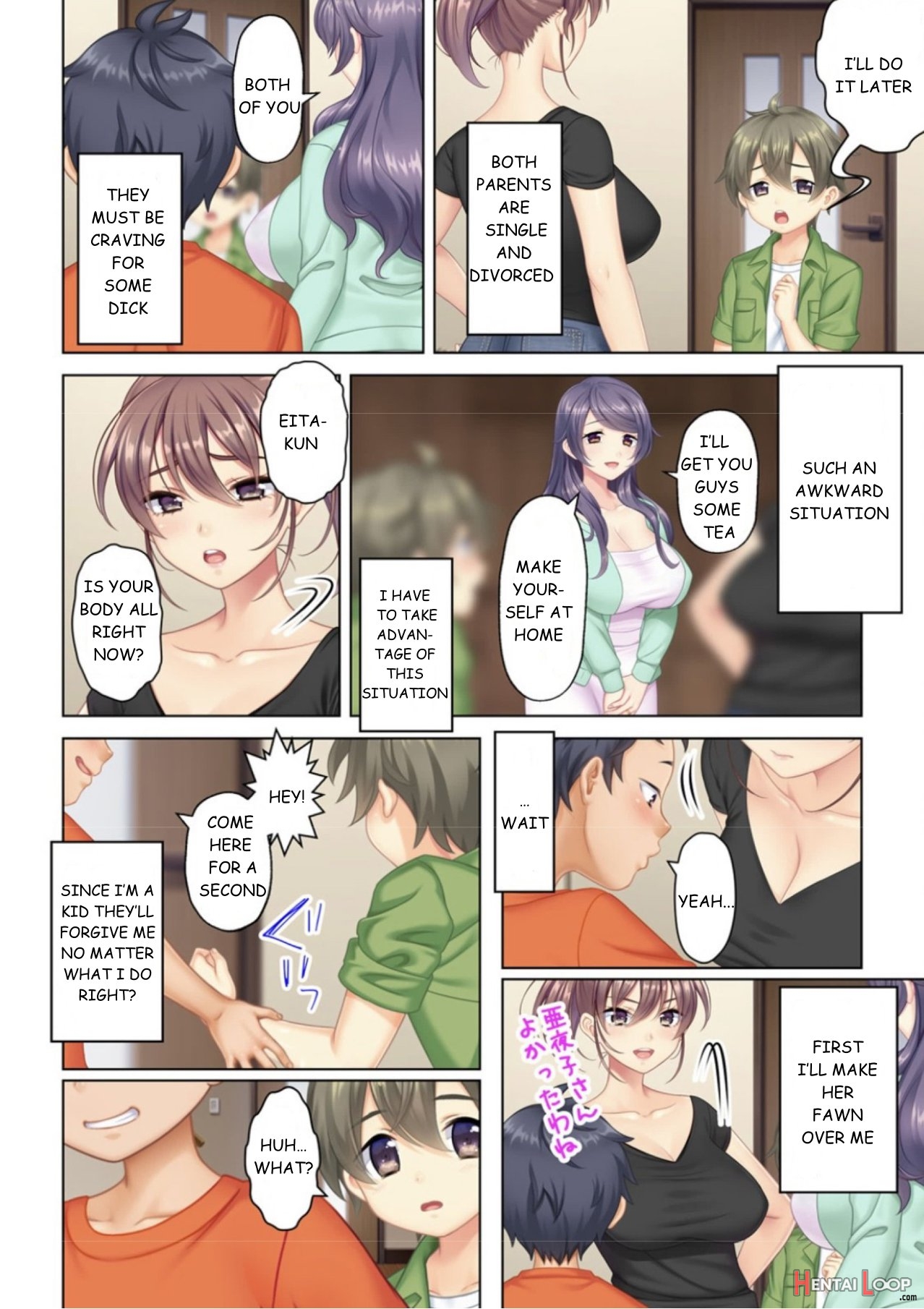 I Was Reincarnated As The Son Of A Beautiful Mom So I Pretended To Be Spoiled, Played With Her Boobs And With An Innocent Smile Tried To Insert My Stick In My Childhood Friend Mom page 27