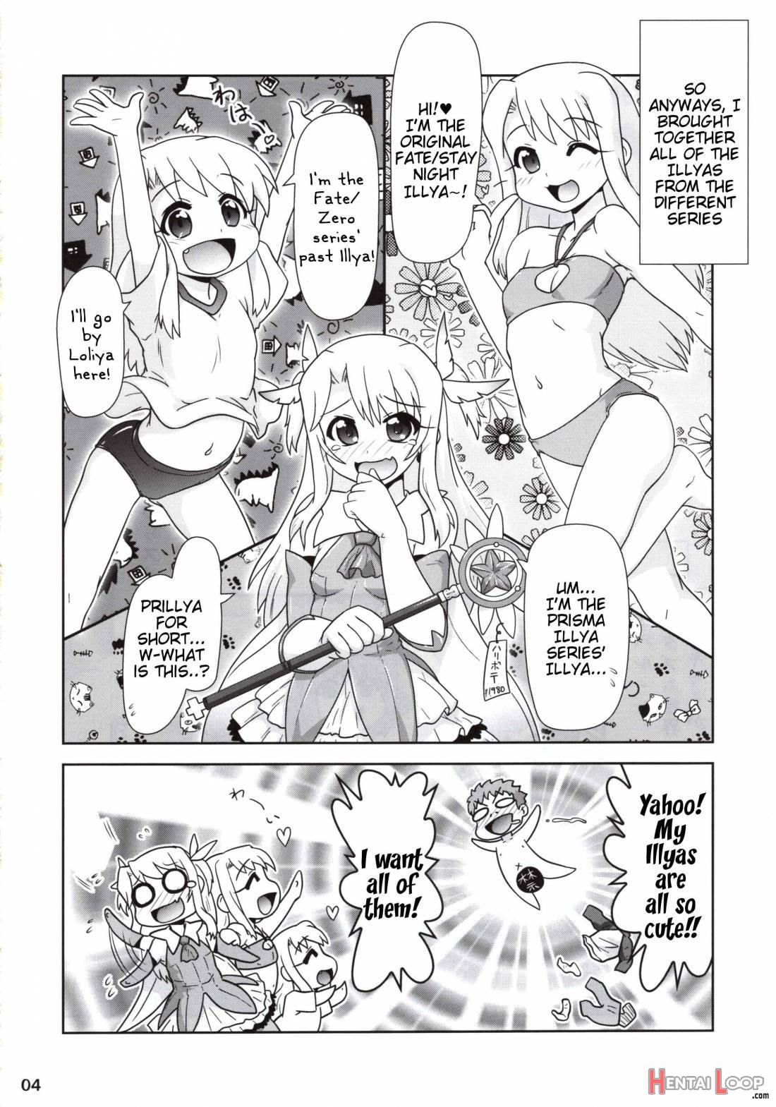 Illya Bun Hokan Keikaku Bangaihen Illya X3 page 3