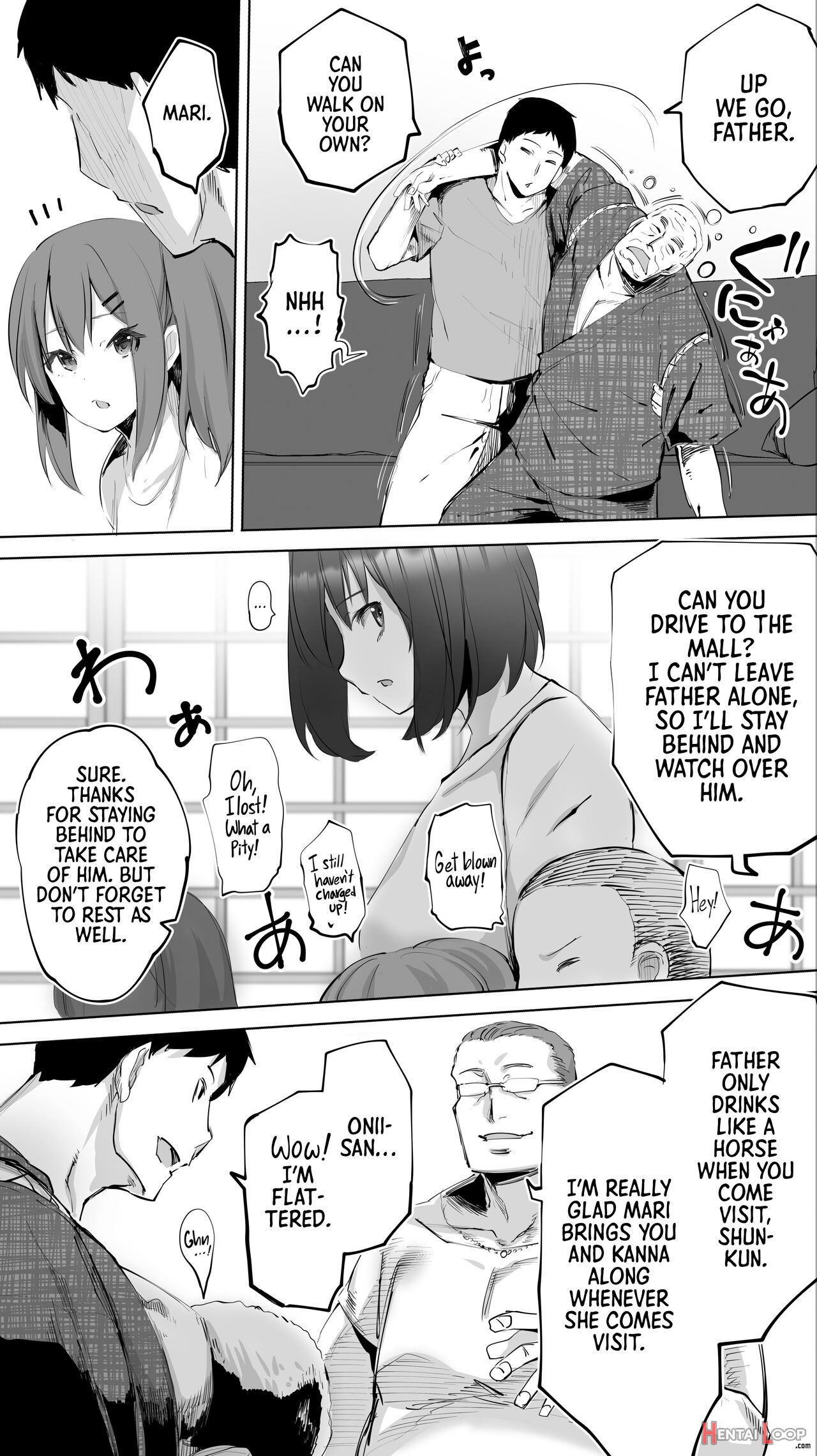 Jimoto No Hame Tomo. "giri No Imouto R" page 9