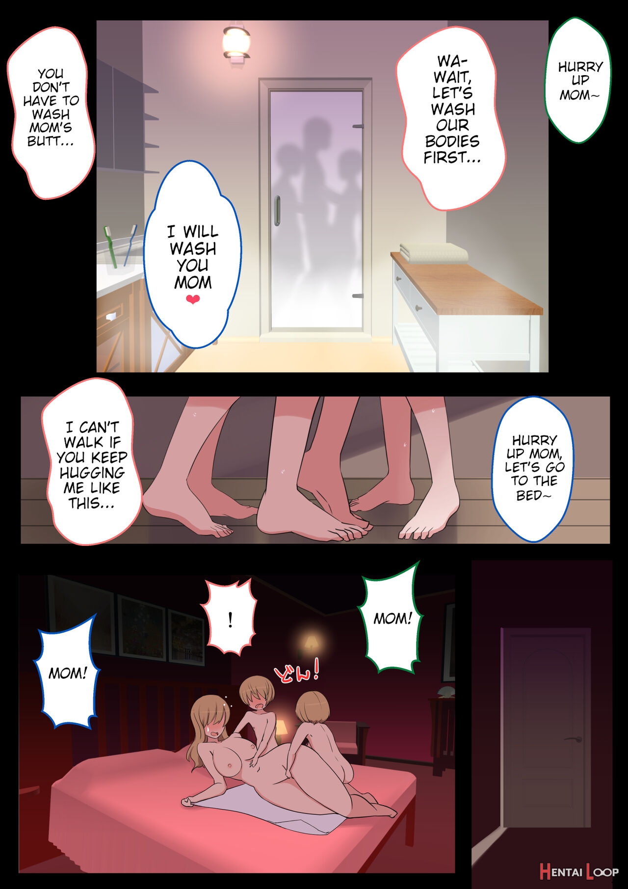 Jun-kun And Maa-kun, A Grand Strategy Of Lewd Teasing With Mom page 23