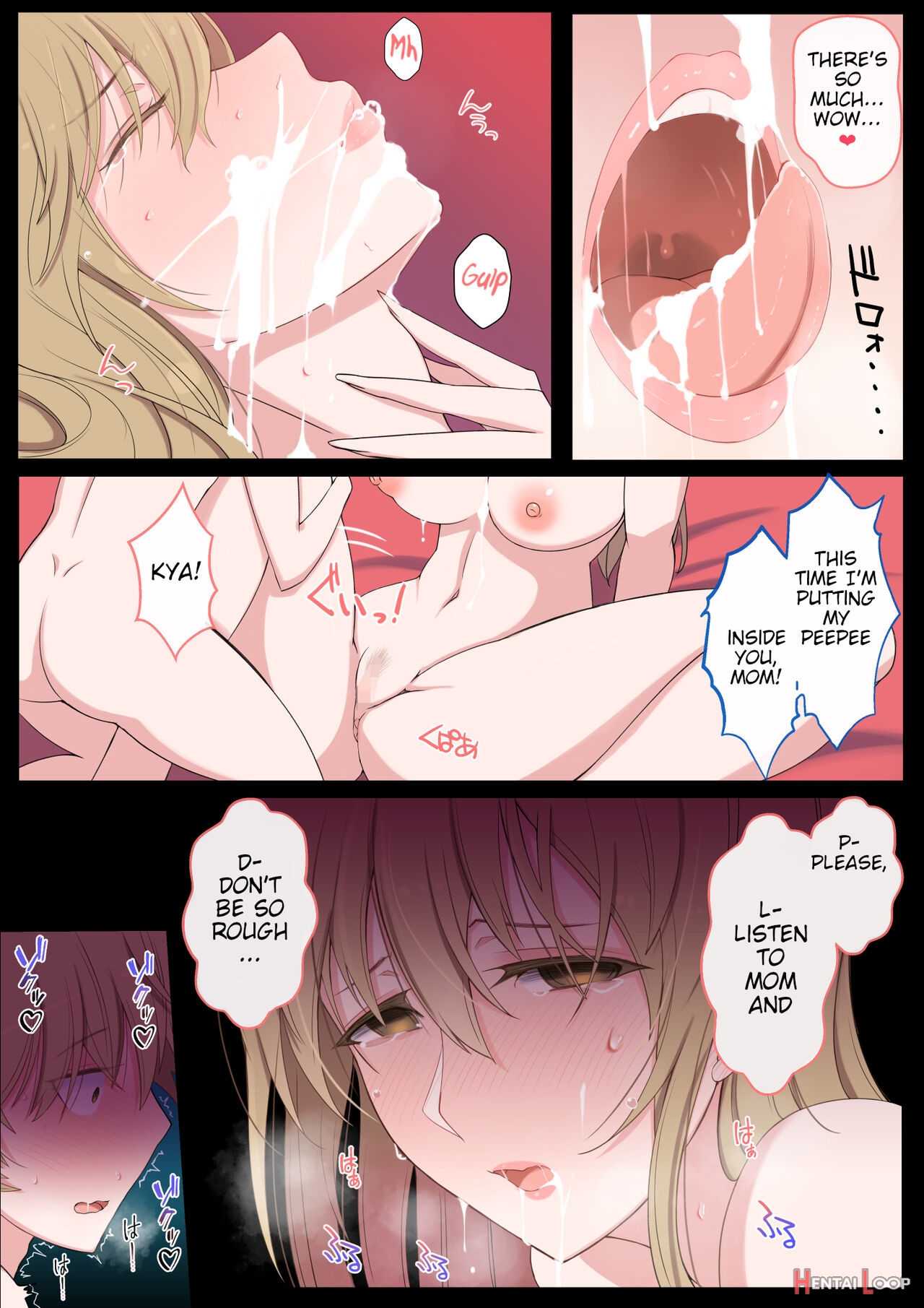 Jun-kun And Maa-kun, A Grand Strategy Of Lewd Teasing With Mom page 27