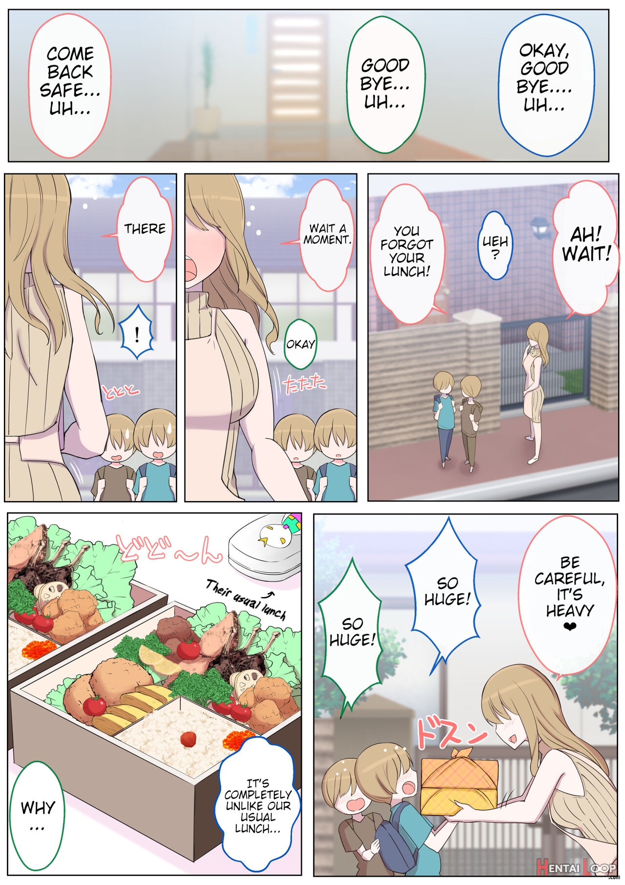 Jun-kun And Maa-kun, A Grand Strategy Of Lewd Teasing With Mom page 50