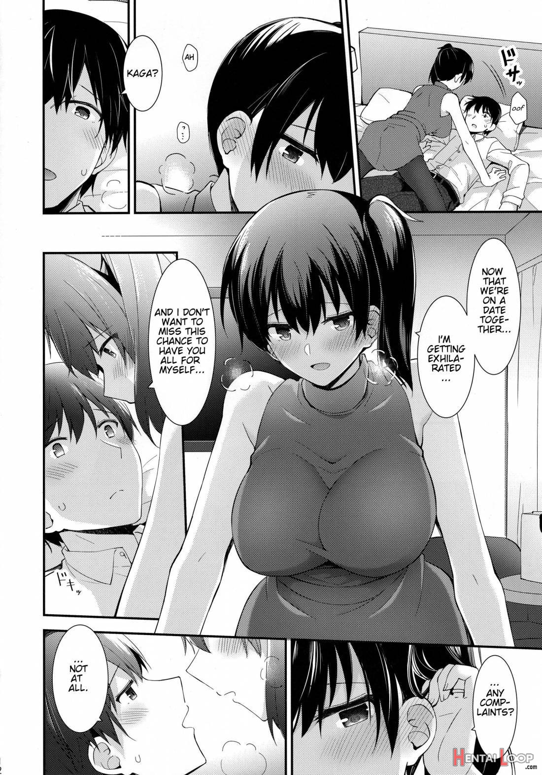 Kaga To Yoru No Hotel Date page 11