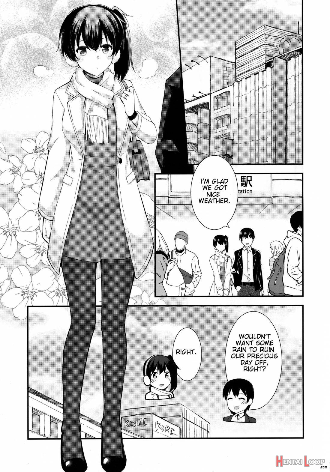 Kaga To Yoru No Hotel Date page 2