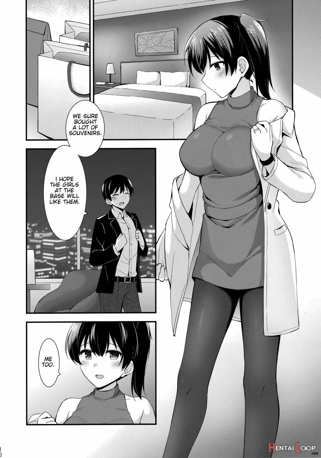 Kaga To Yoru No Hotel Date page 9