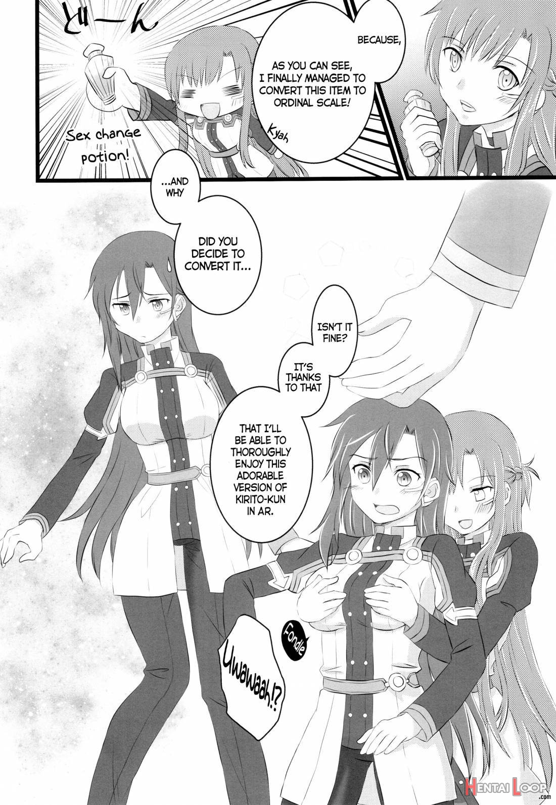 Kiriko-chan To Asobou! 4 page 3