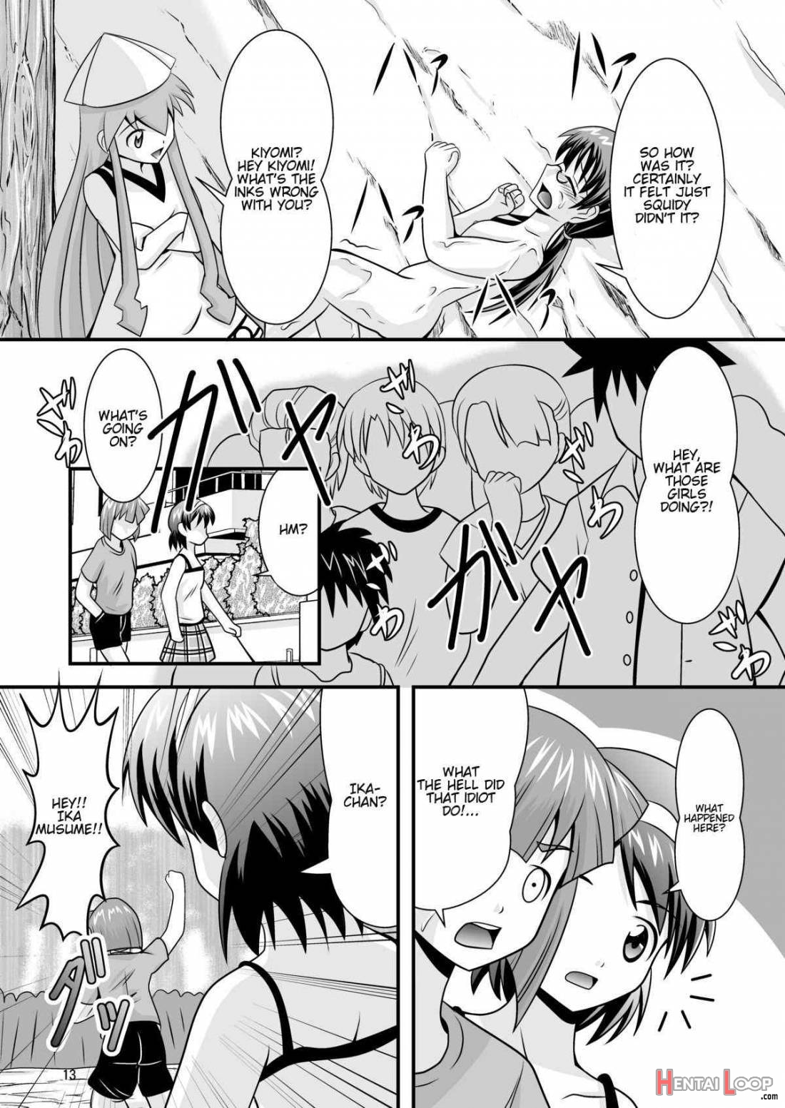 Kiyomi To Sanae To Ika-chan To! page 13