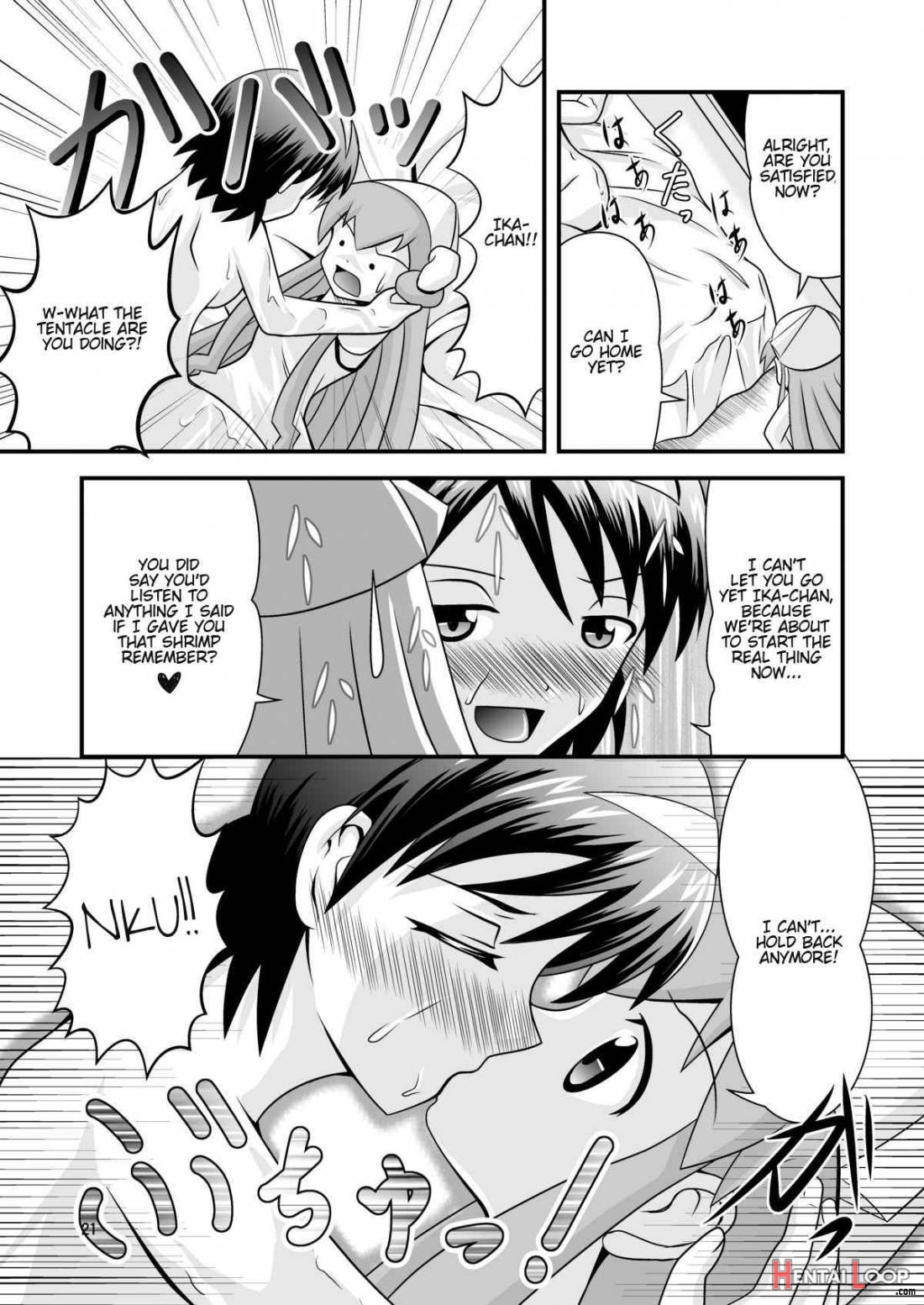 Kiyomi To Sanae To Ika-chan To! page 21