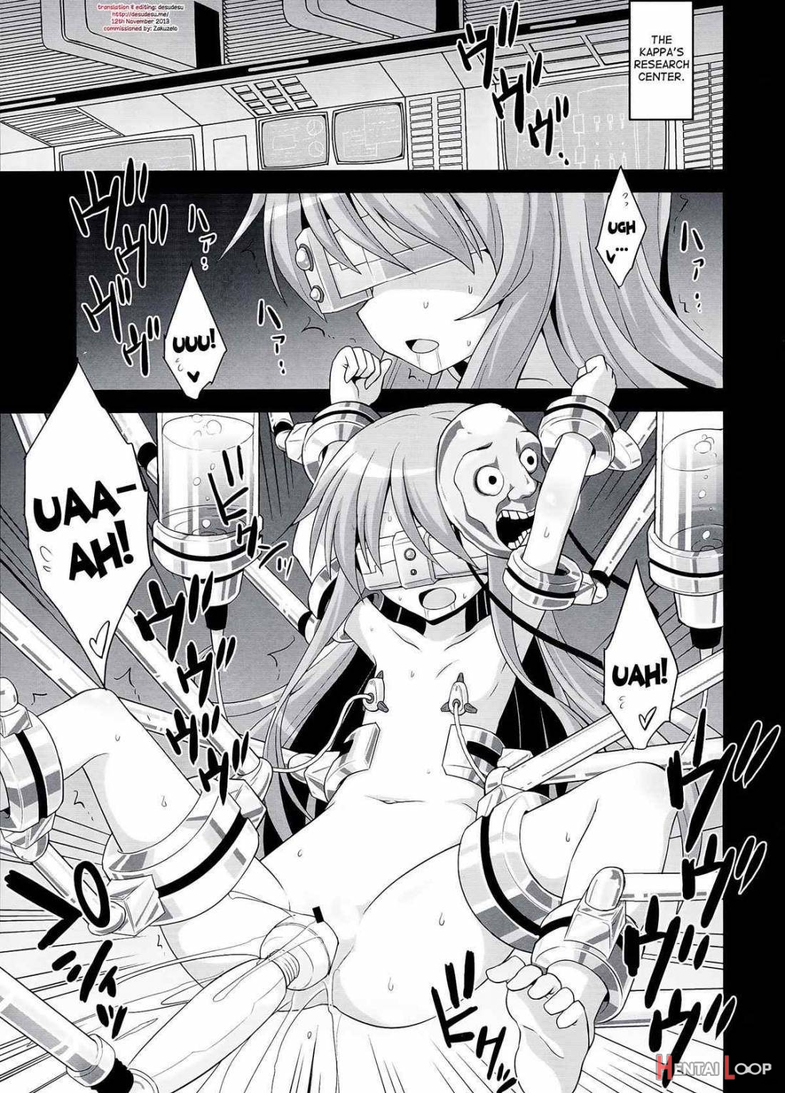 Kokoro Ryoujoku Kousoku! Rinkan!! Kikai Kan!!! page 2