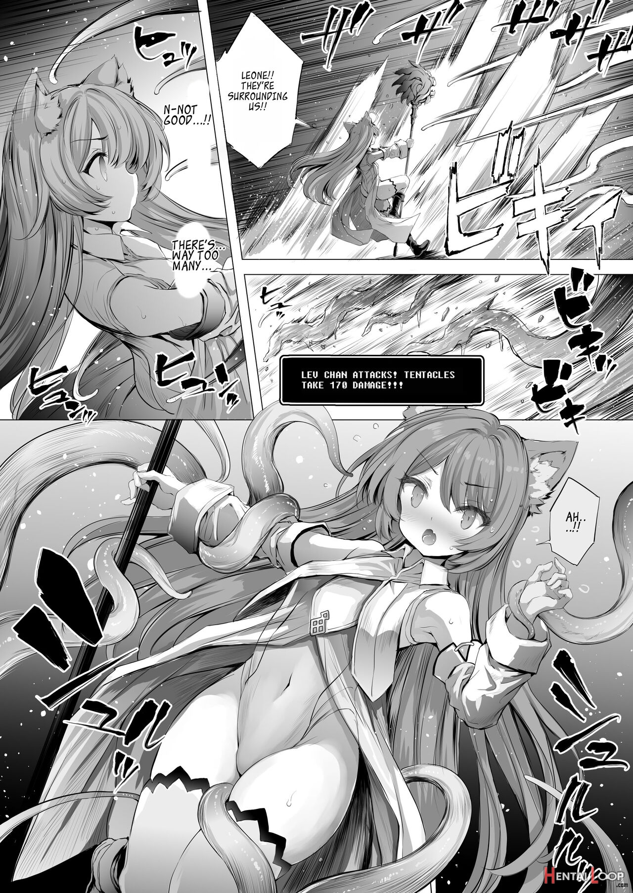 Leone-chan Ga Shokushu Dungeon O Kouryaku Suru Hon page 10