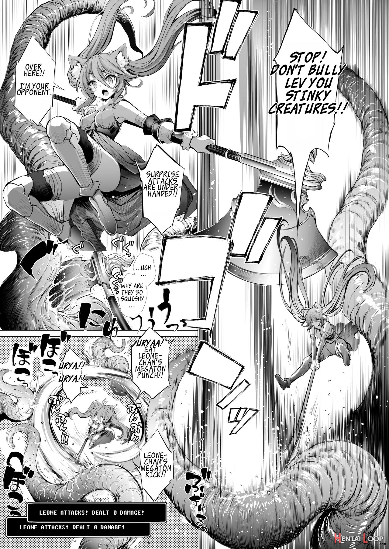 Leone-chan Ga Shokushu Dungeon O Kouryaku Suru Hon page 11