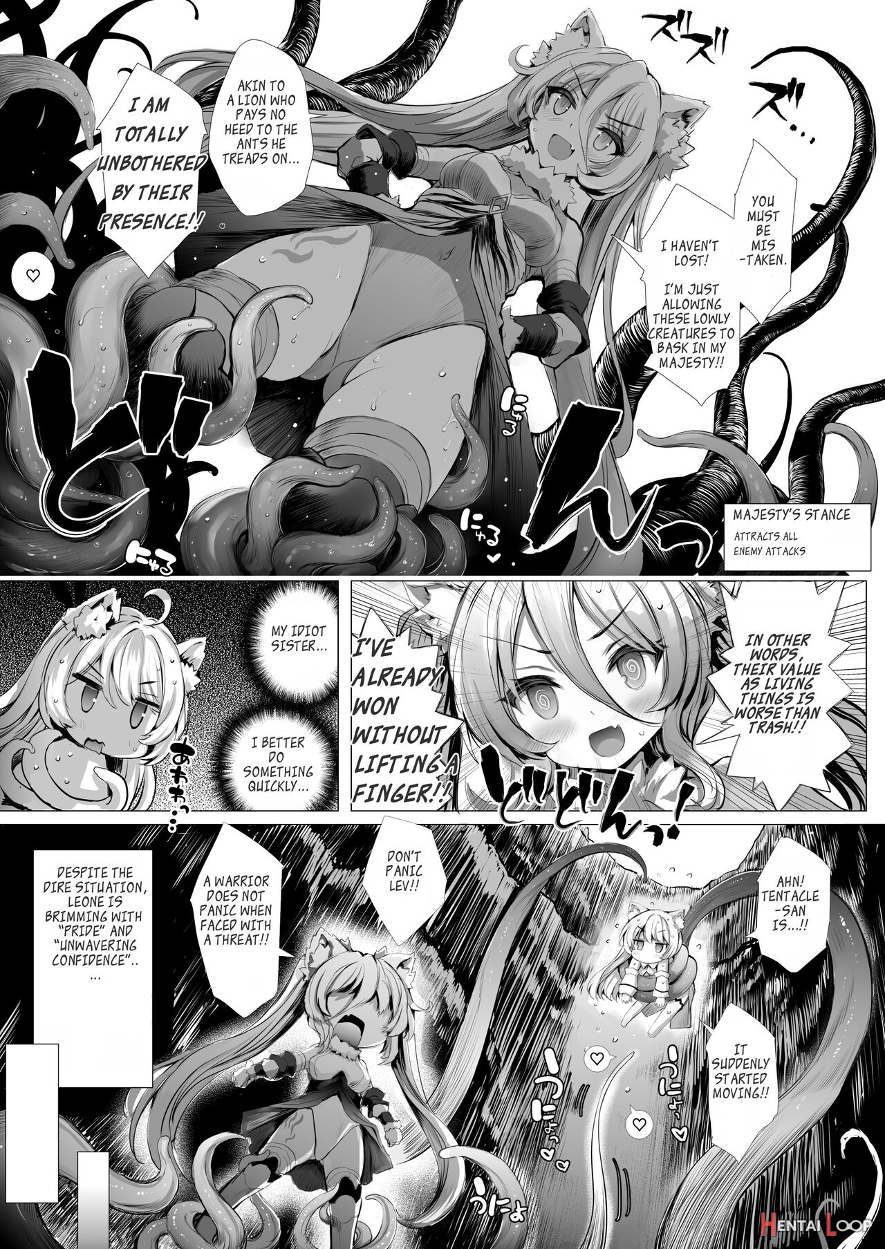 Leone-chan Ga Shokushu Dungeon O Kouryaku Suru Hon page 5