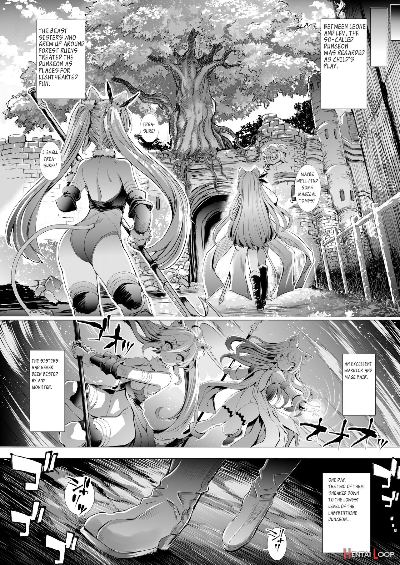 Leone-chan Ga Shokushu Dungeon O Kouryaku Suru Hon page 6