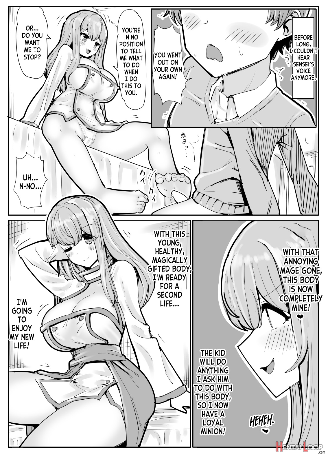 Mage Teacher Possession Manga page 10