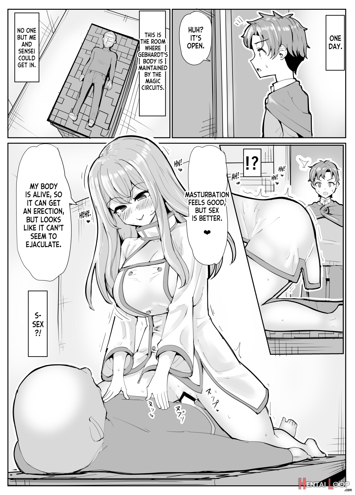 Mage Teacher Possession Manga page 5