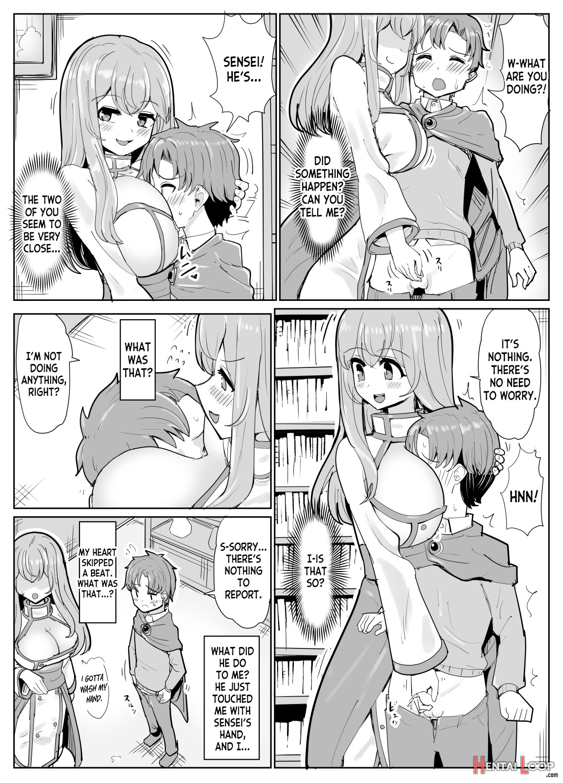 Mage Teacher Possession Manga page 7