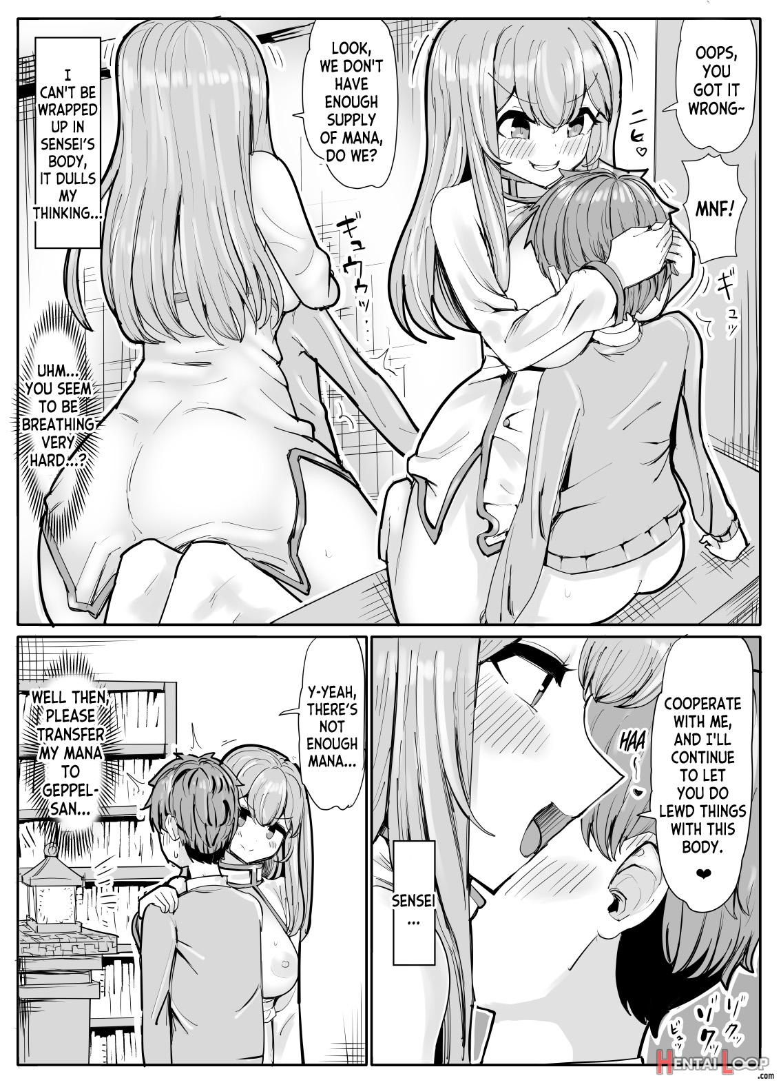 Mage Teacher Possession Manga page 9