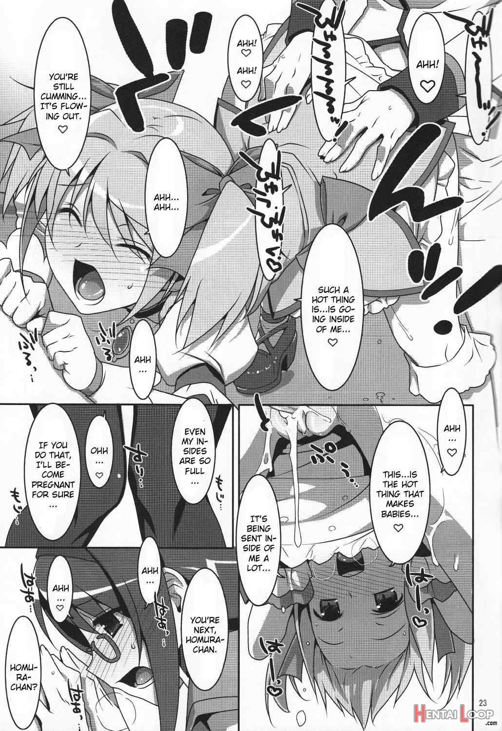 Mahou Shoujo No Naisho No Oshigoto page 22