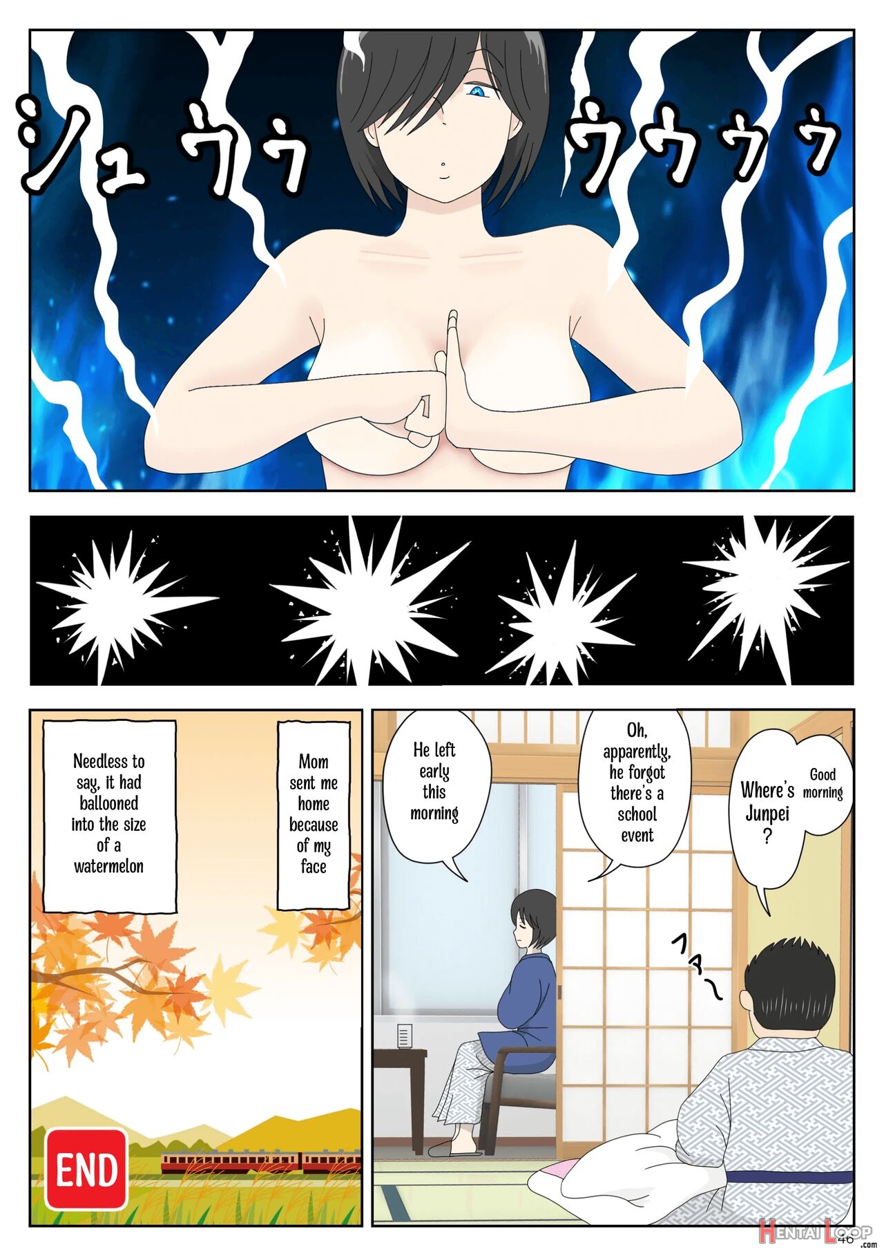 Masturbating To Mom ~beside Her Husband~ page 46