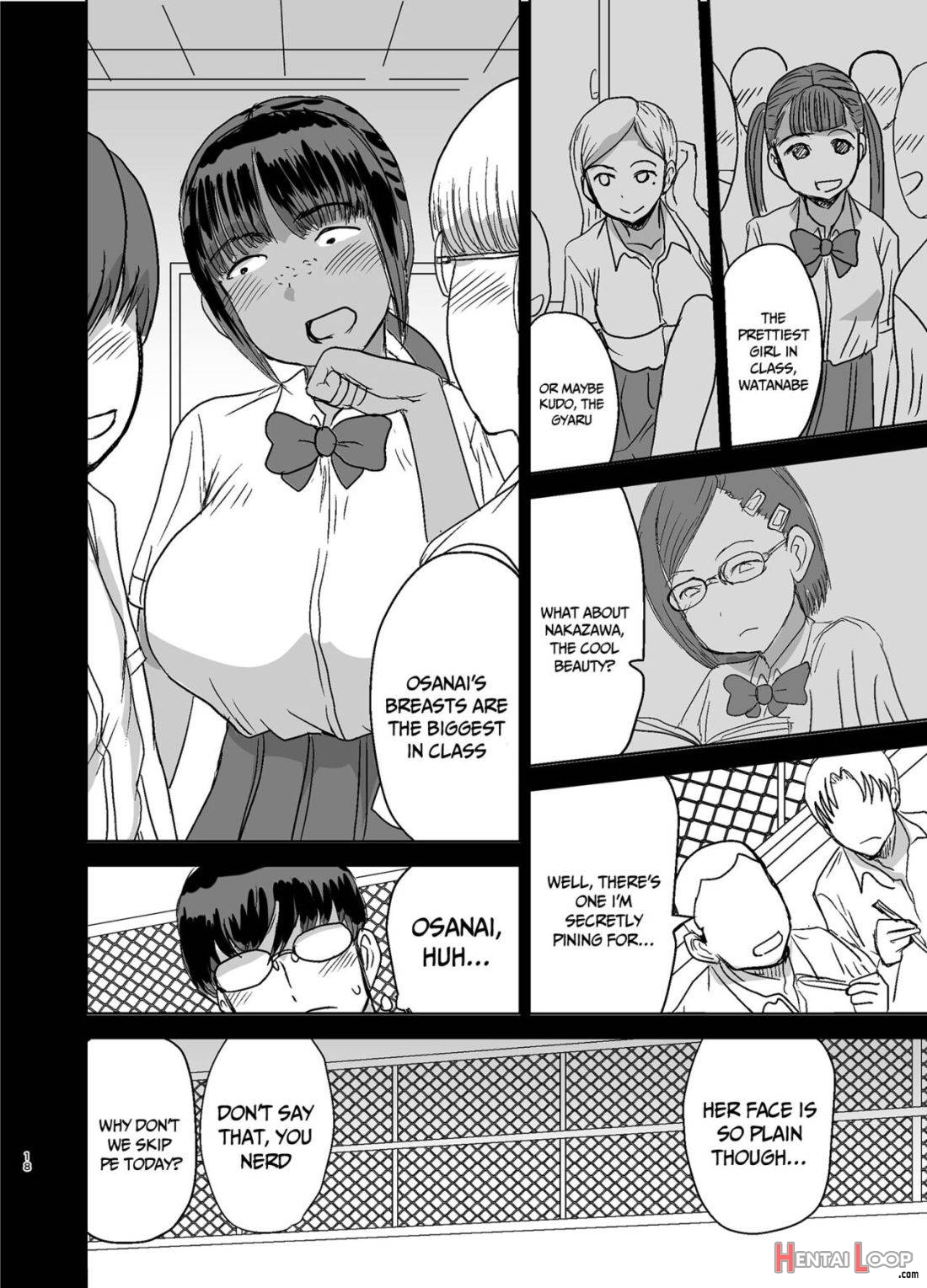 Mob-kao Bakunyuu No Dokyuusei O Ore No Iinari No Sefri Ni Shiteyatta... page 19