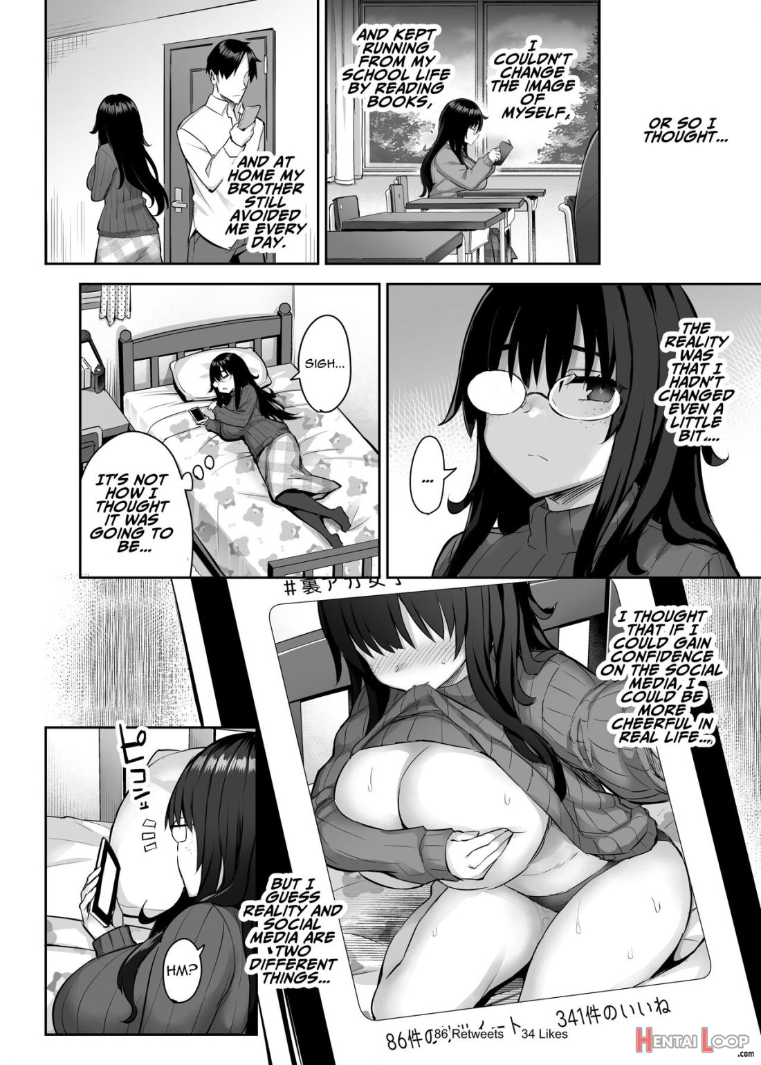 Moto Incha No Kyonyuu Yariman Imouto Ga Erosugite, Onii-chan Wa Mou...!! 0 ~jimiko No Watashi Ga Kawatta Riyuu~ page 9