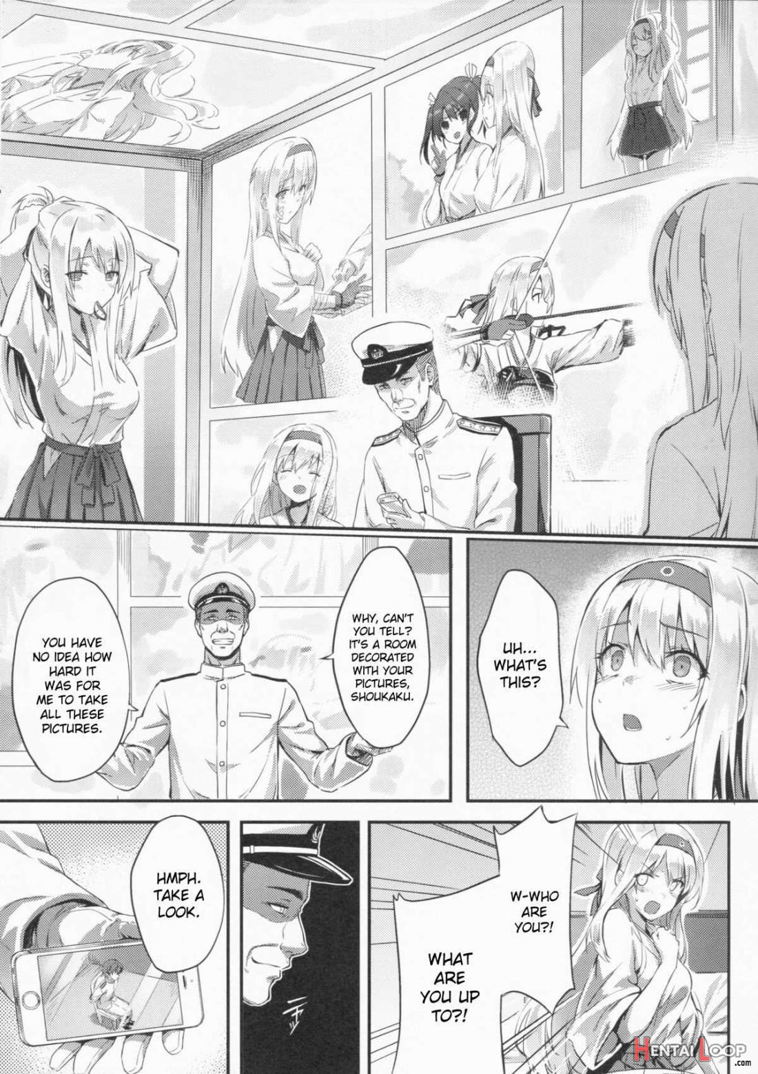 Mou Teitoku No Soba Ni Modorenai... page 4