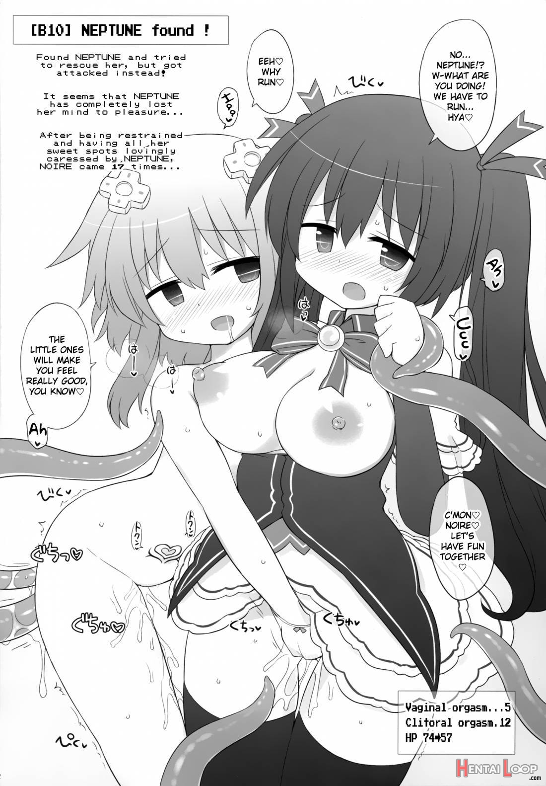 Noire Vs Ero Trap Dungeon Ex page 11