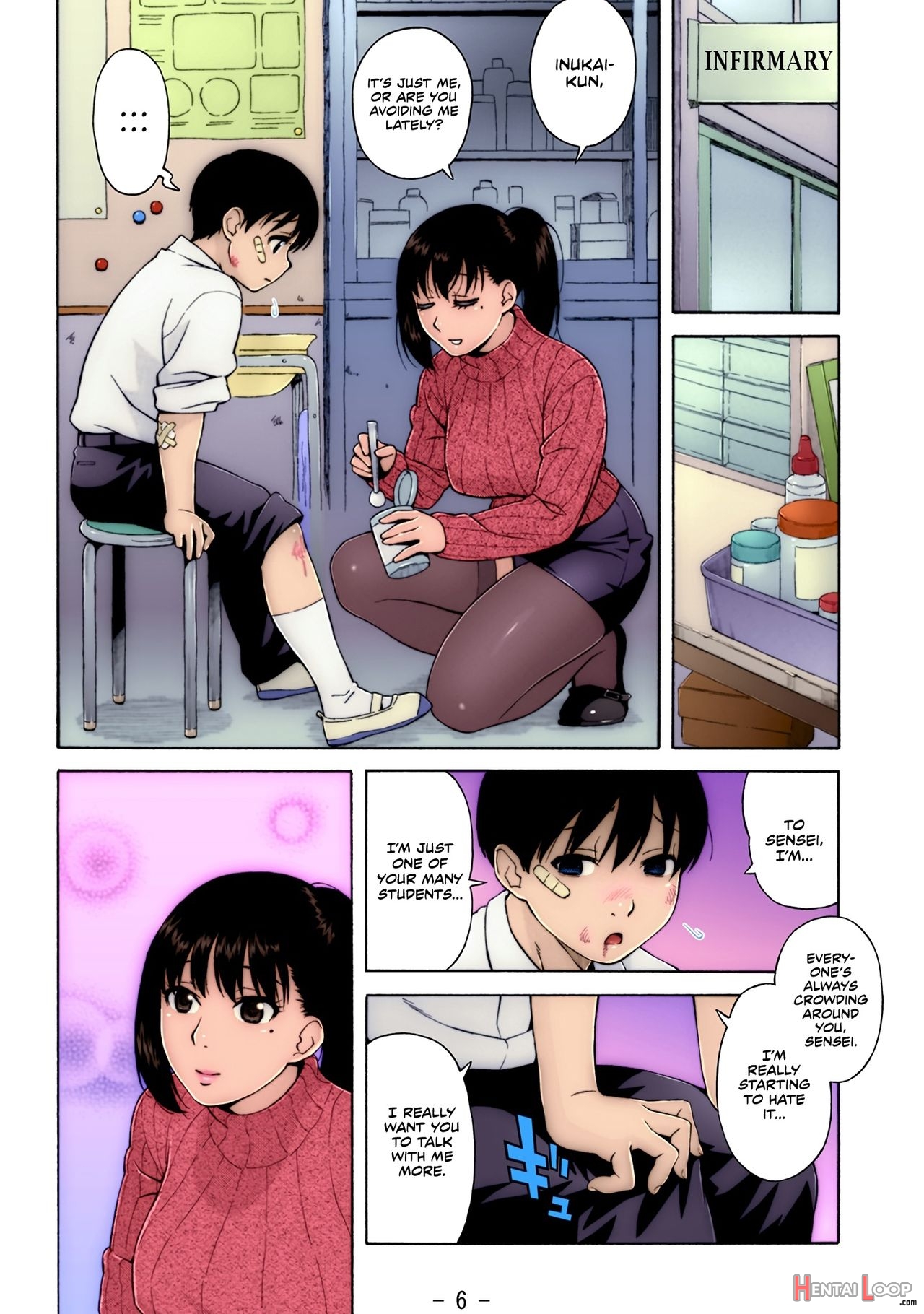 Nonstop! Inukai-kun - Colorized page 6