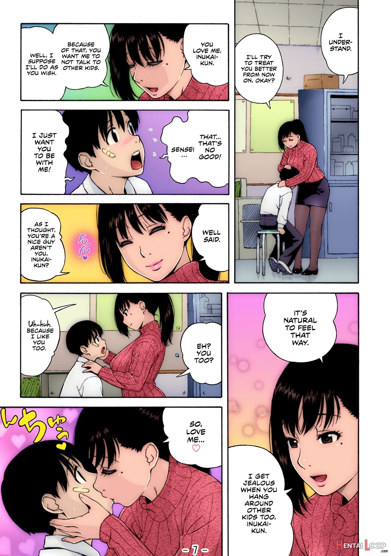 Nonstop! Inukai-kun - Colorized page 7