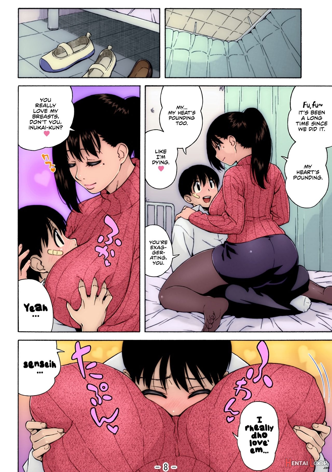Nonstop! Inukai-kun - Colorized page 8