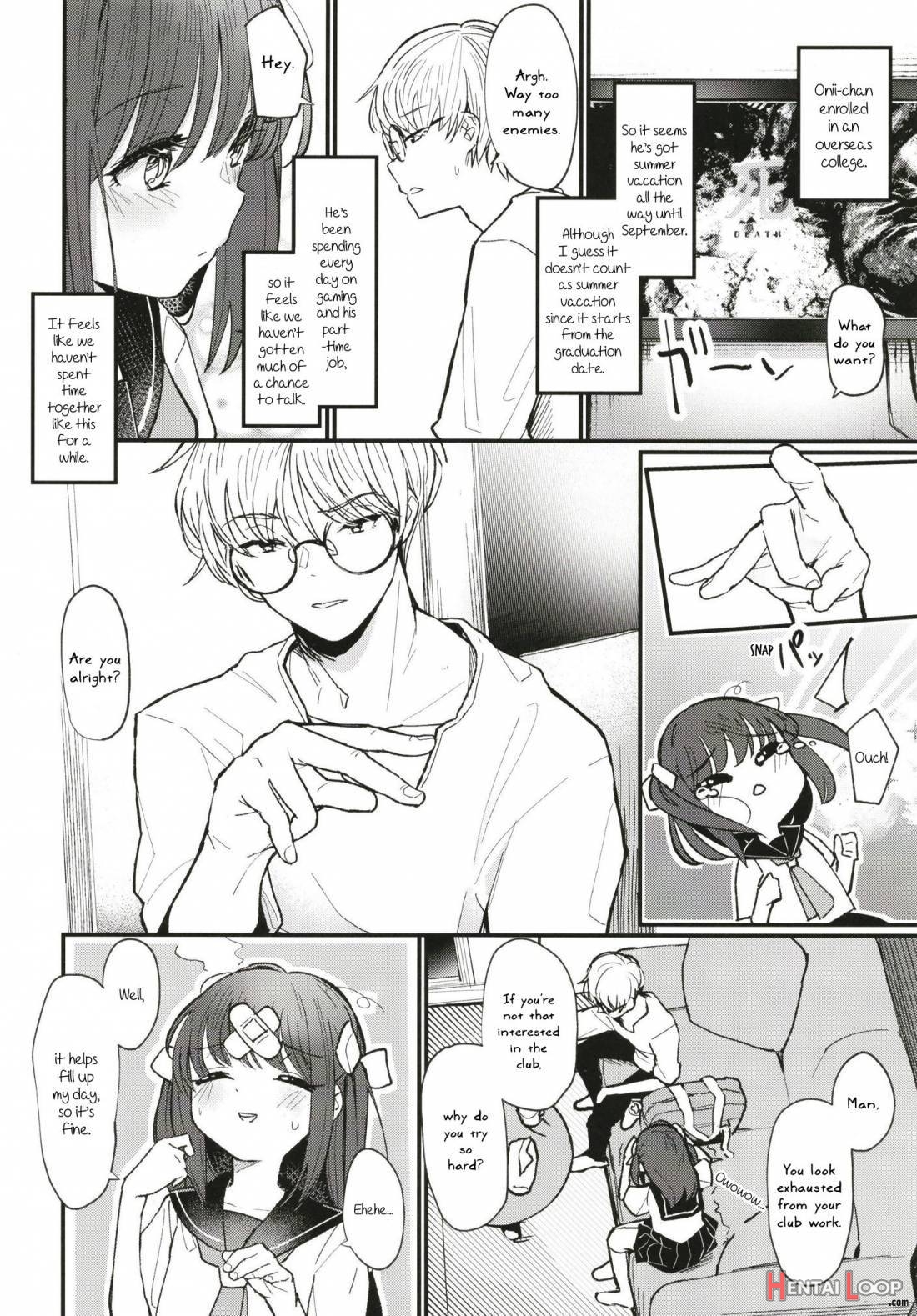 Onii-chan Wa Mada Natsuyasumichuu Dakara Sex Shite Mita page 3