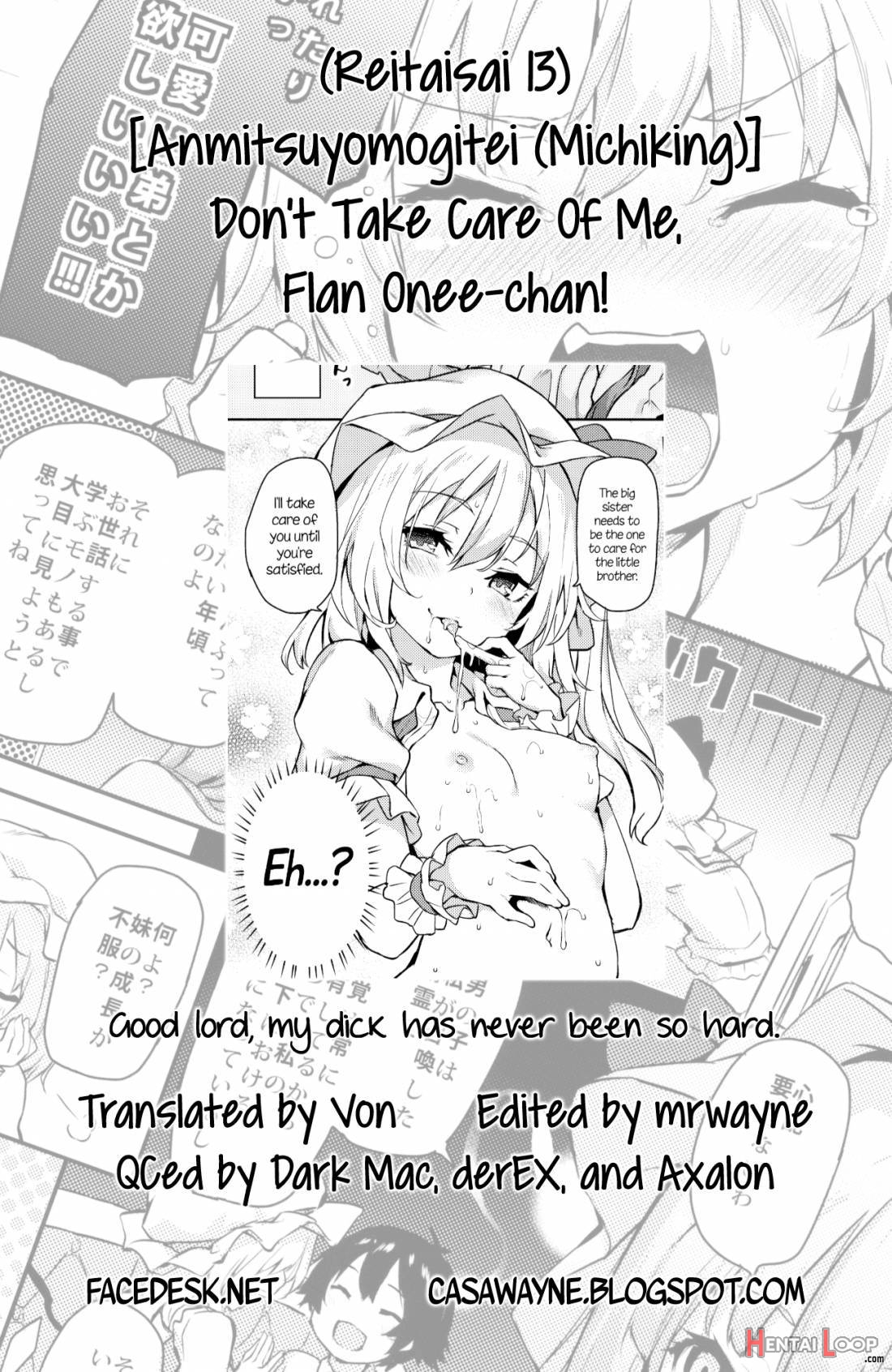 Osewa Shinaide Flan Onee-chan! page 23