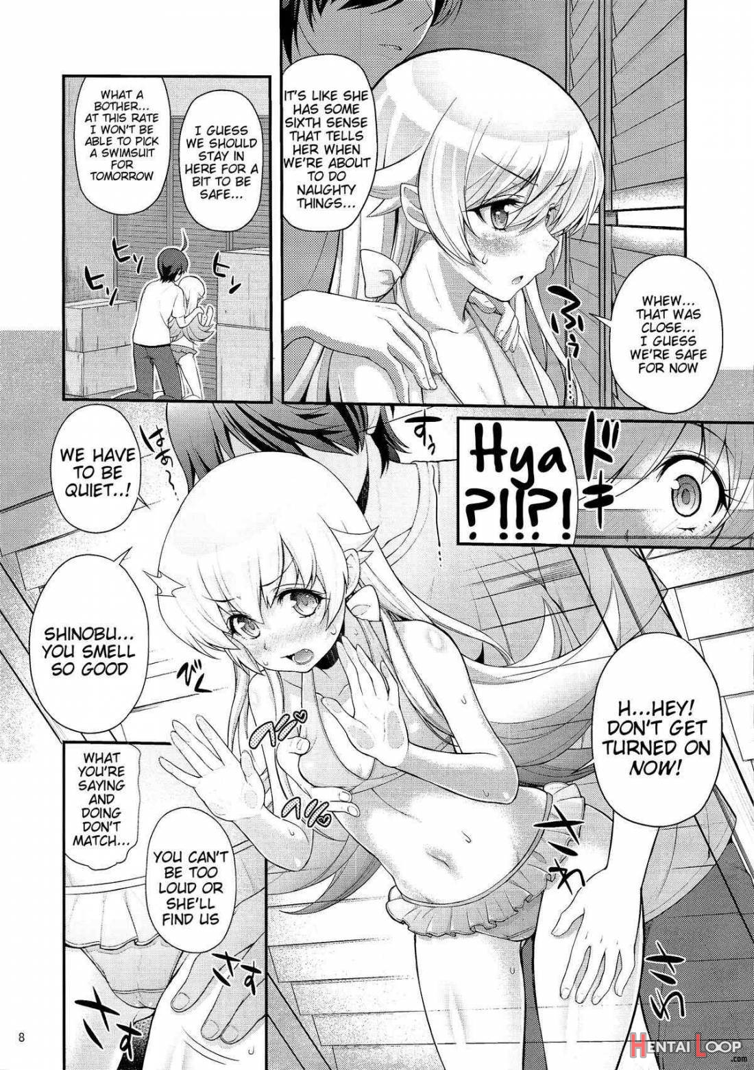 Pachimonogatari Part 9: Shinobu Collection page 7