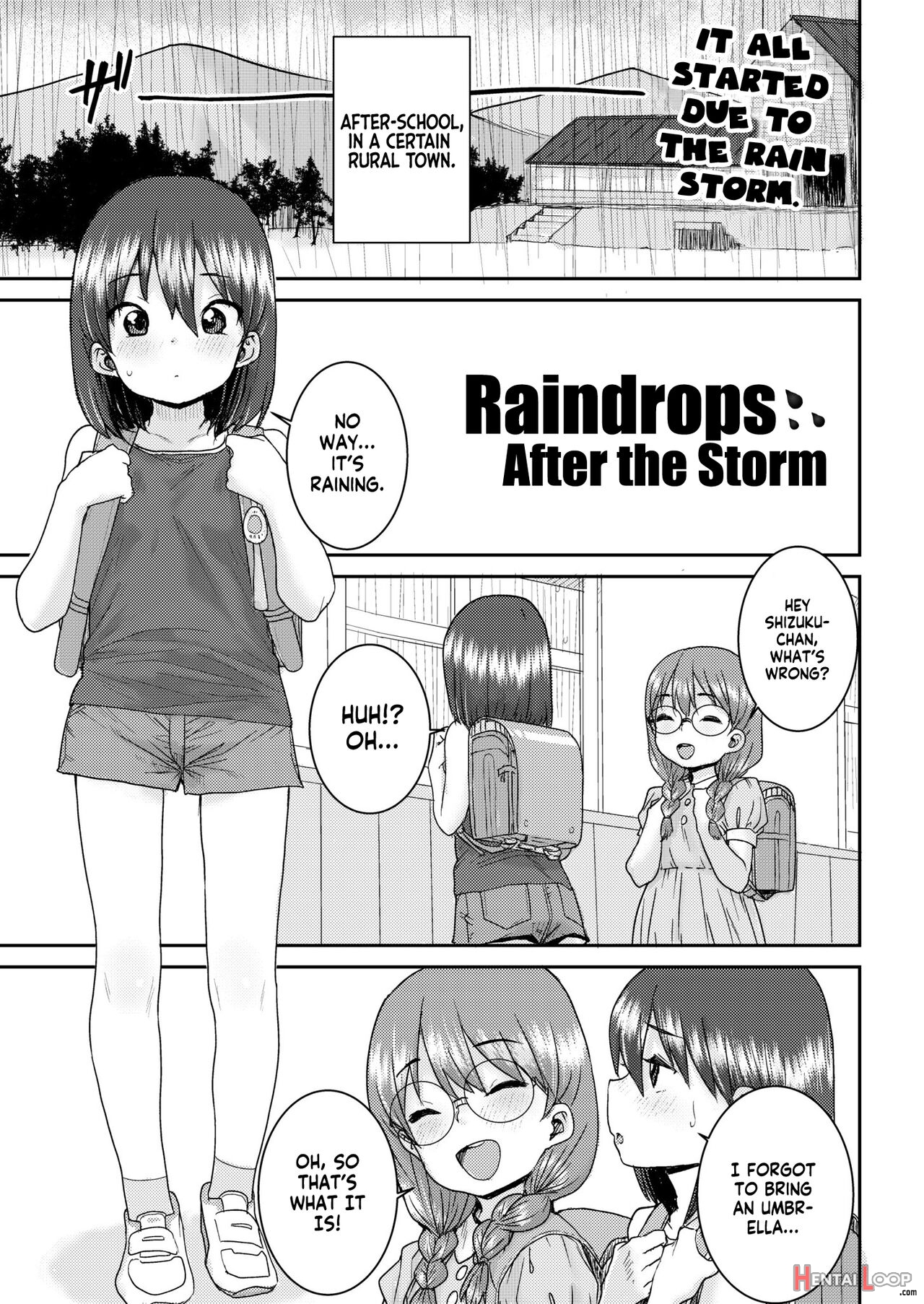 Raindrops After The Storm page 1