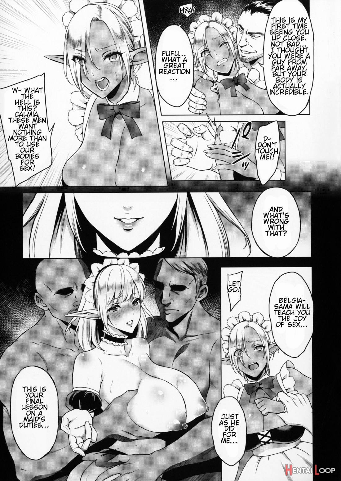 Reizoku Elf Maid + C91 Kaijou Genteibon page 8