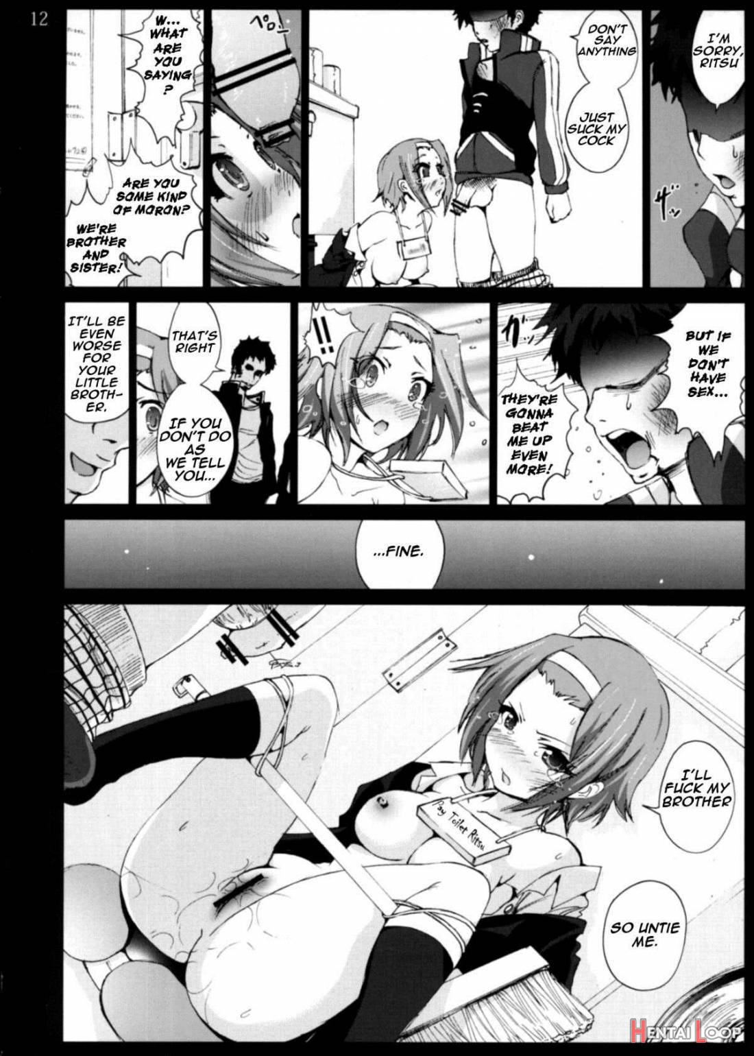 Ritsu Nee-chan Wa Koushuu Benjo... page 11